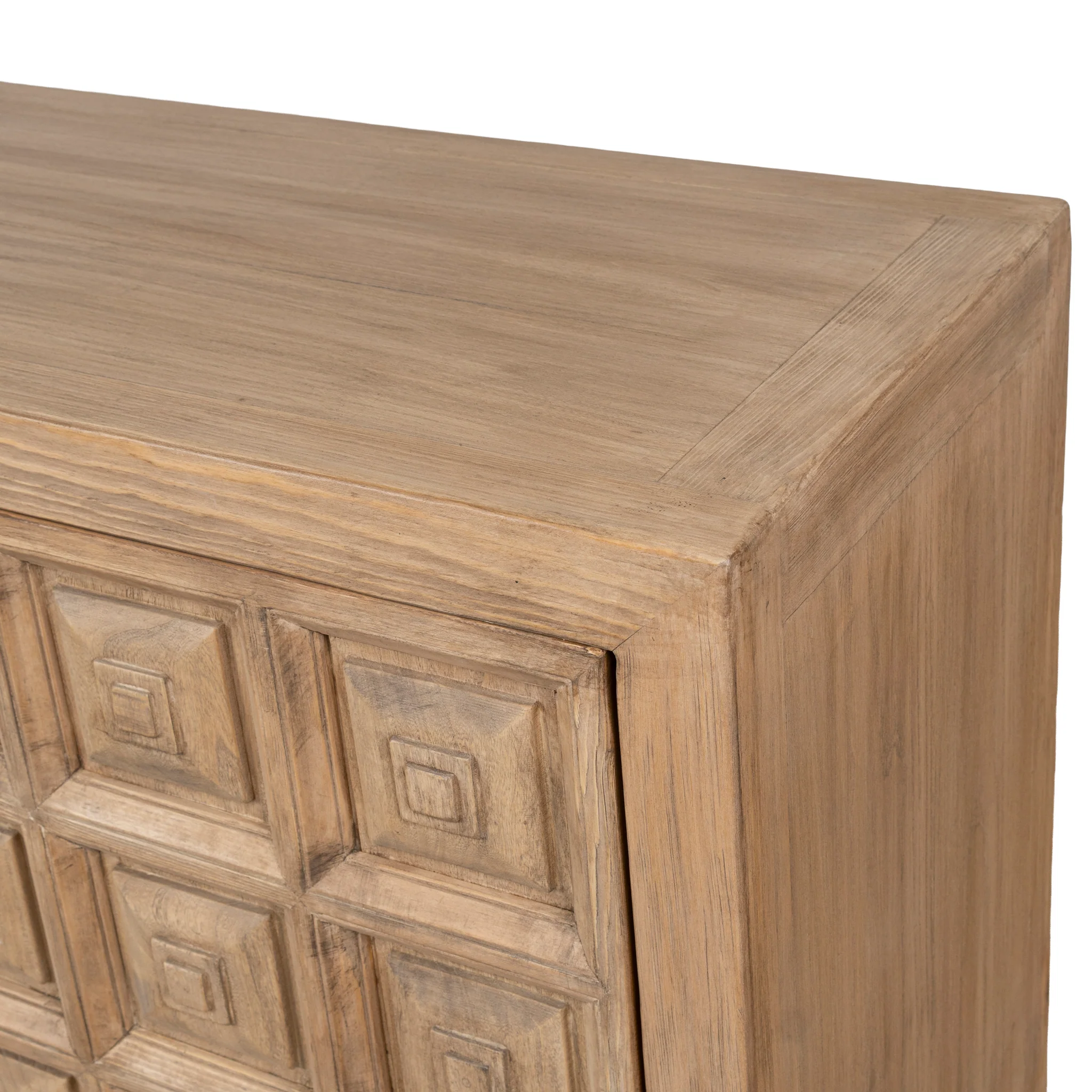 CDT10235-NA 1.83m Elm Sideboard Unit - Natural - Image 12