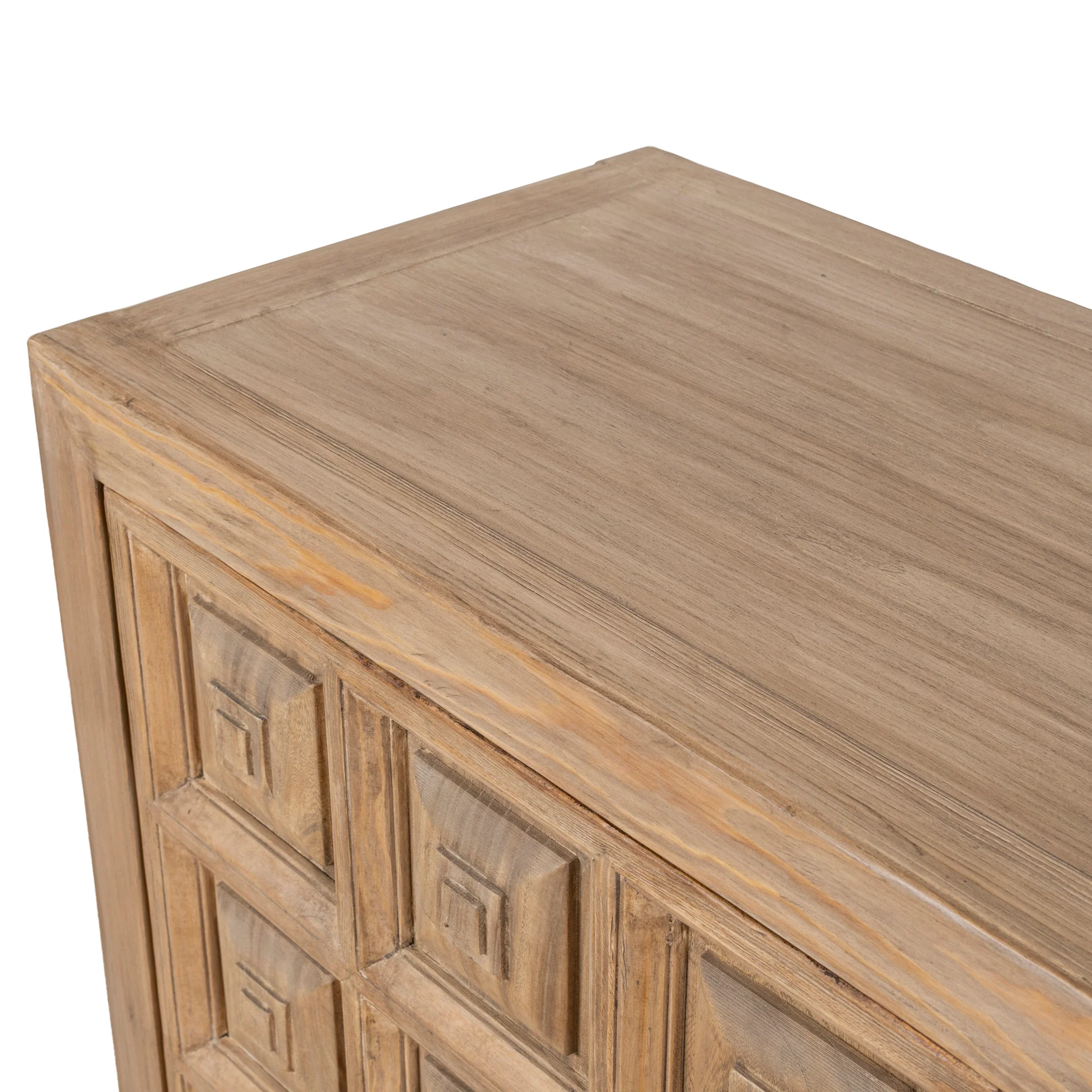 CDT10235-NA 1.83m Elm Sideboard Unit - Natural - Image 13