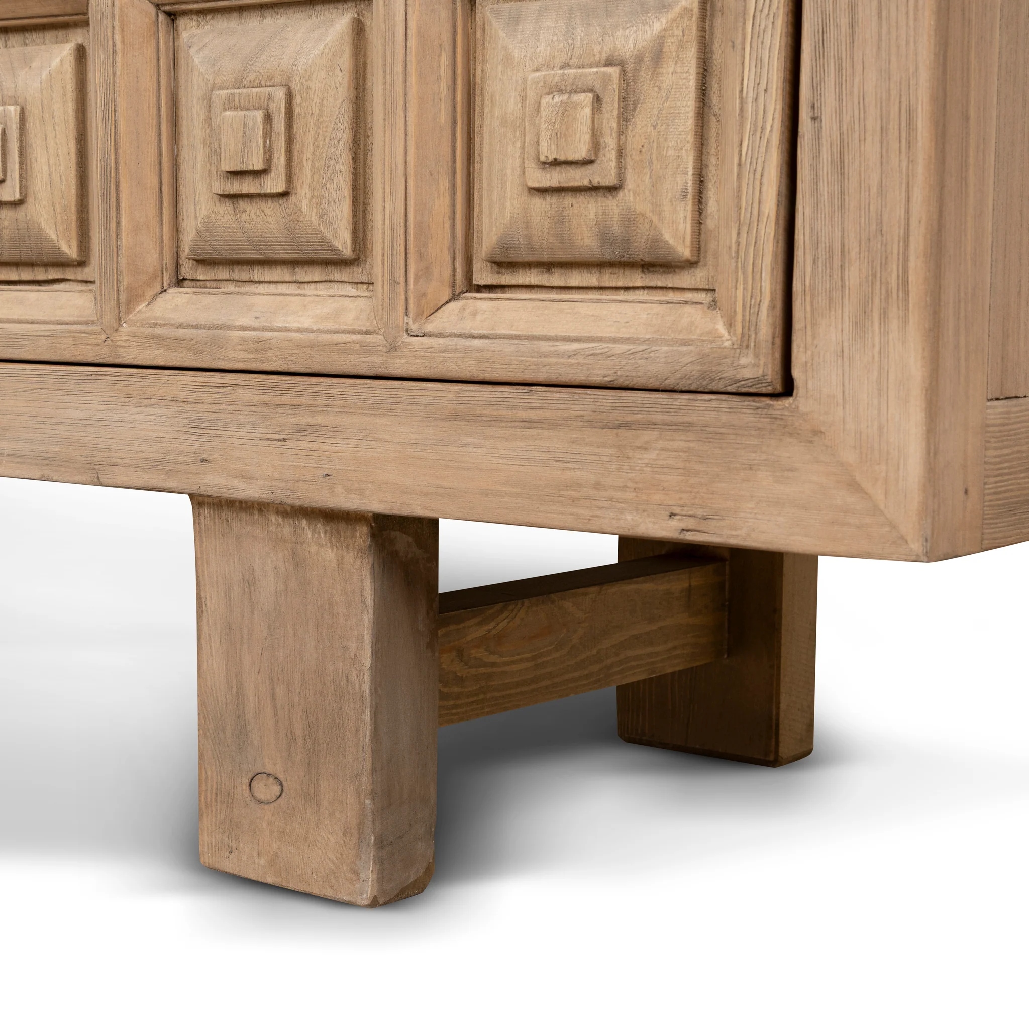 CDT10235-NA 1.83m Elm Sideboard Unit - Natural - Image 16