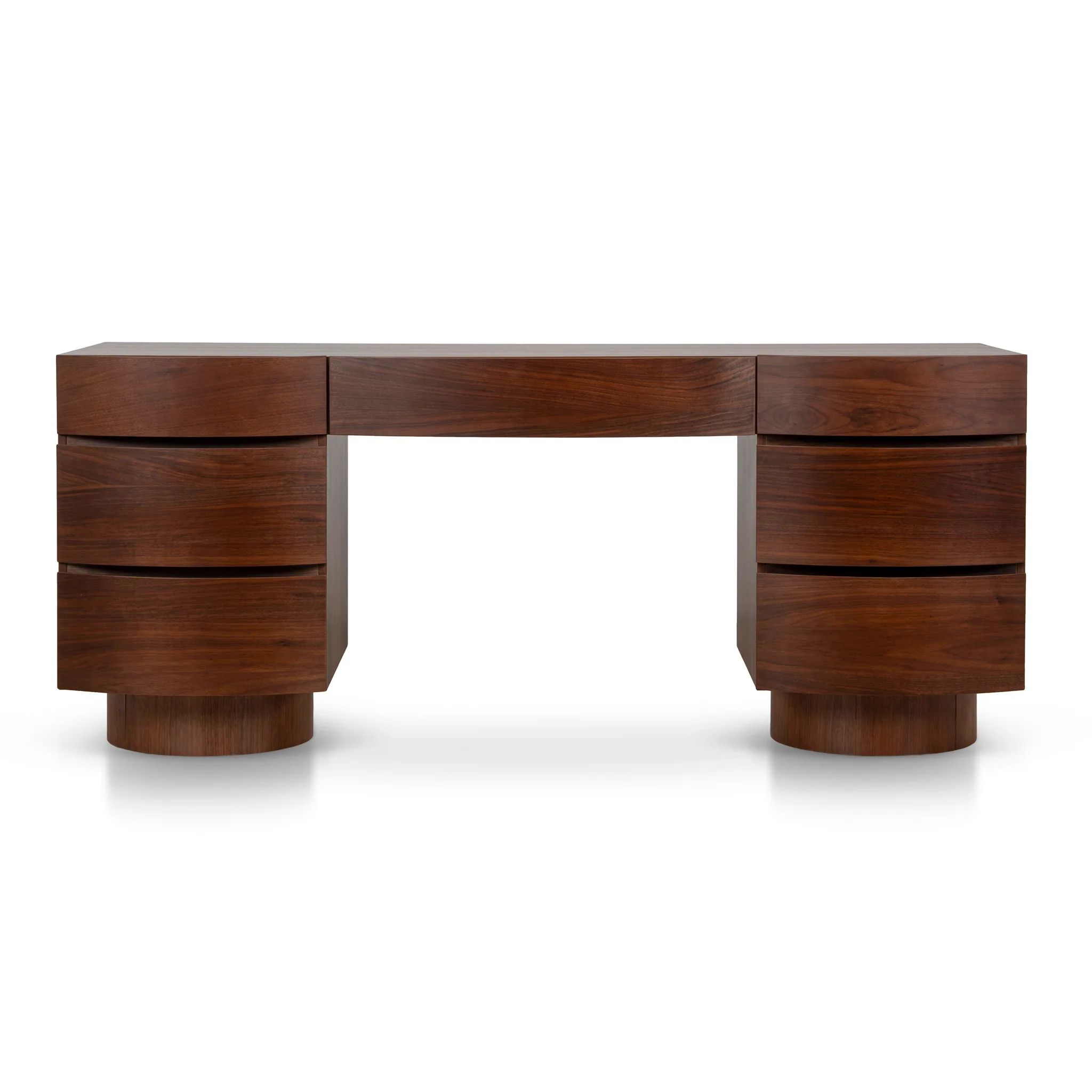 CDT10247-IG Home Office Desk - Walnut - Image 2