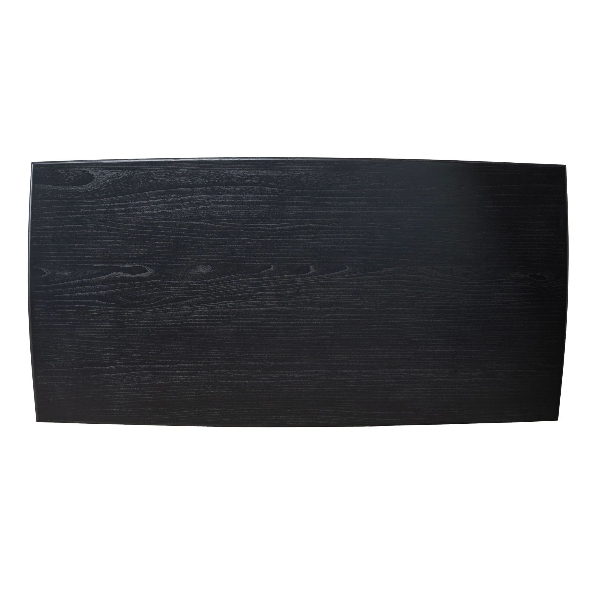 CDT10258-NI 1.8m Elm Dining Table - Full Black - Image 15