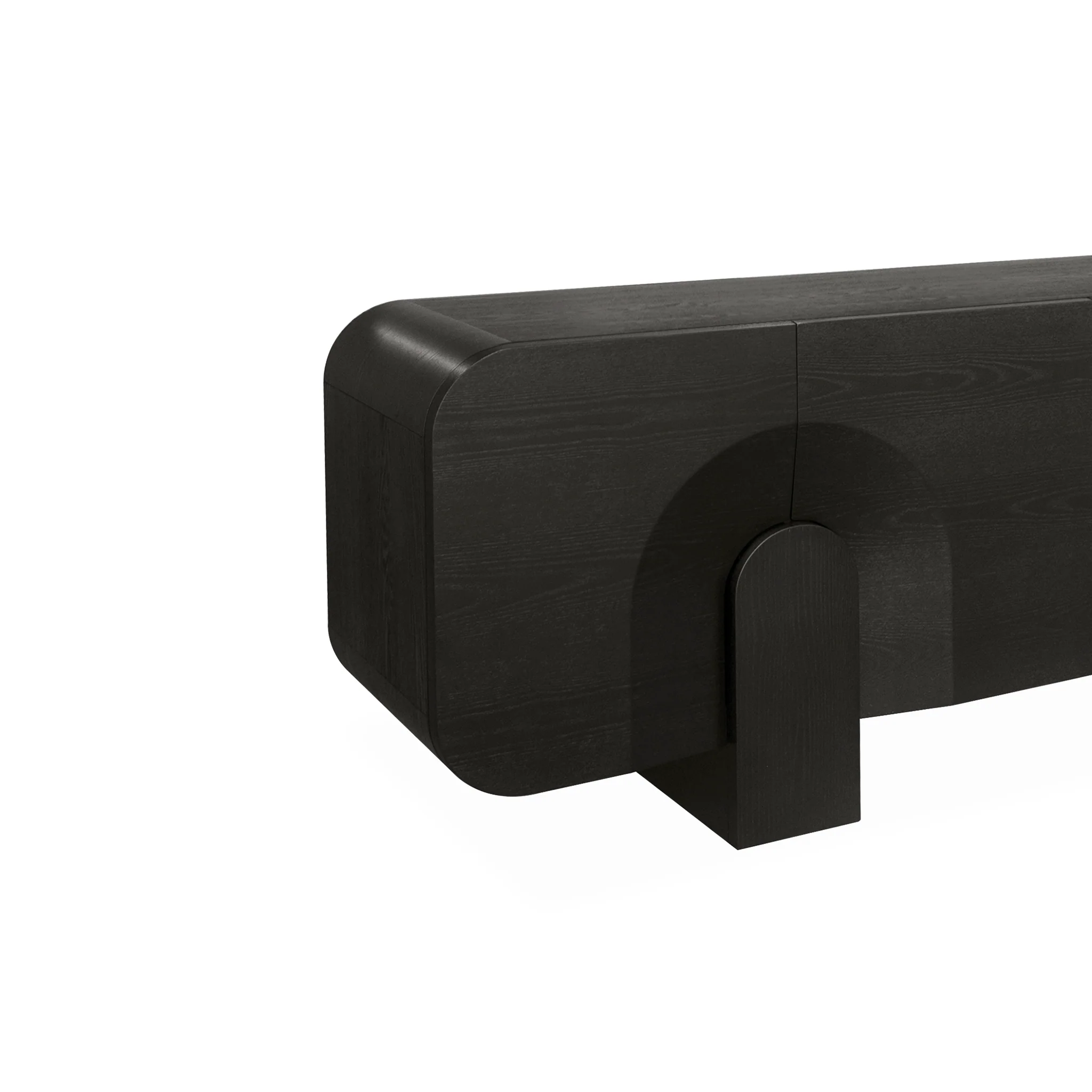 CDT10294-VA 2.1m Buffet Unit - Textured Espresso Black - Image 6