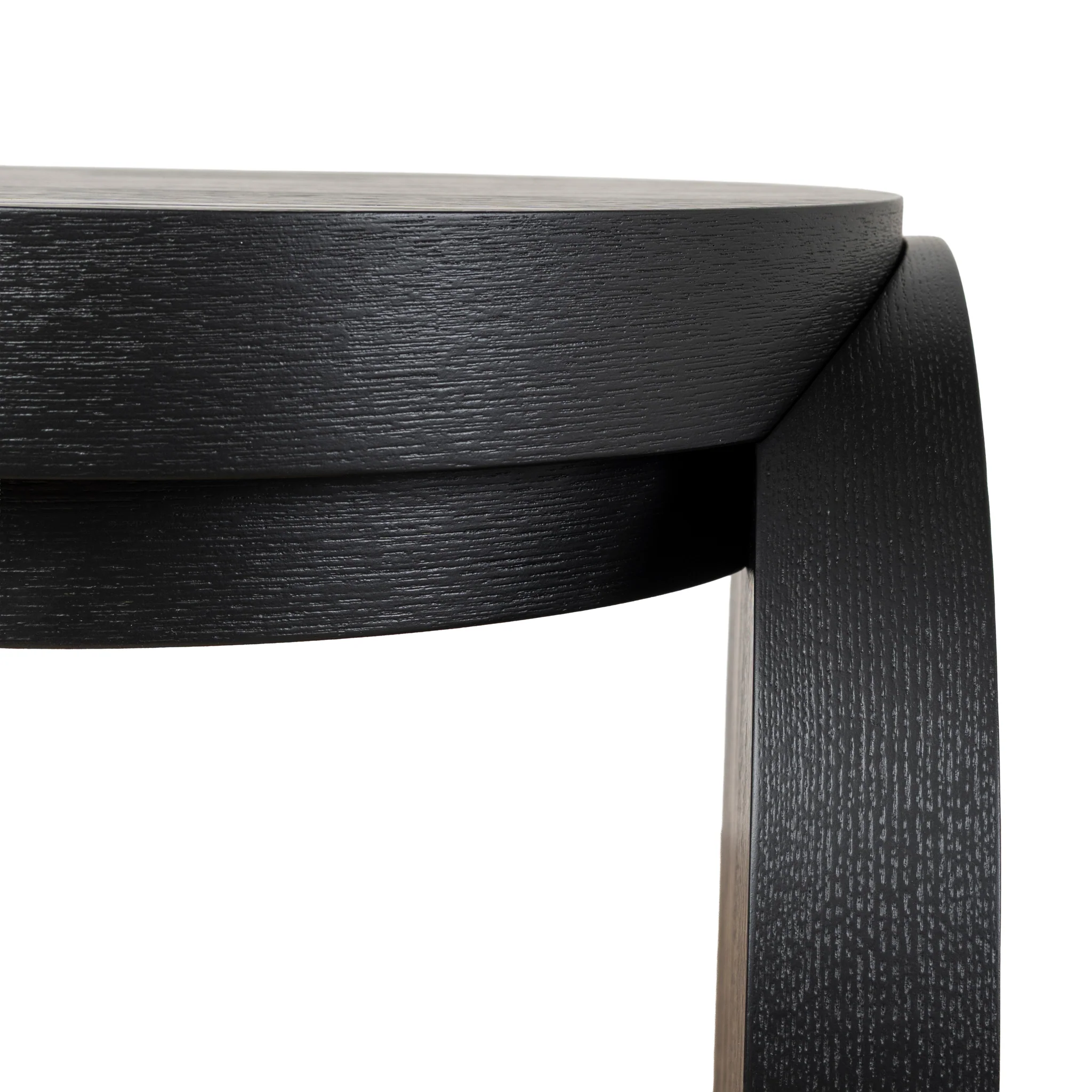 CDT10298-VA 1.7m Console Table - Textured Espresso Black - Image 7