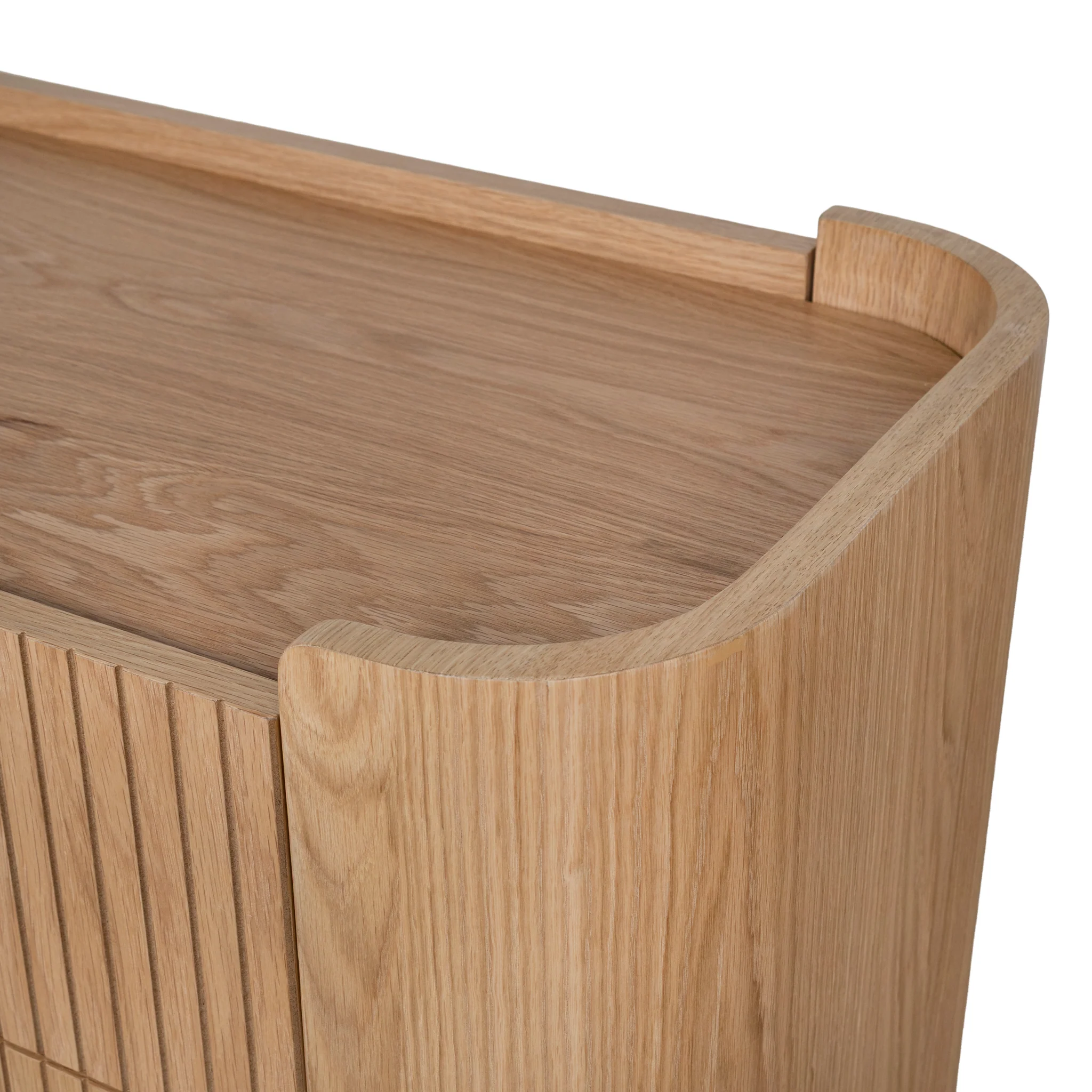 CDT10378-KD 1.2m Chest of Drawers - Natural - Image 7