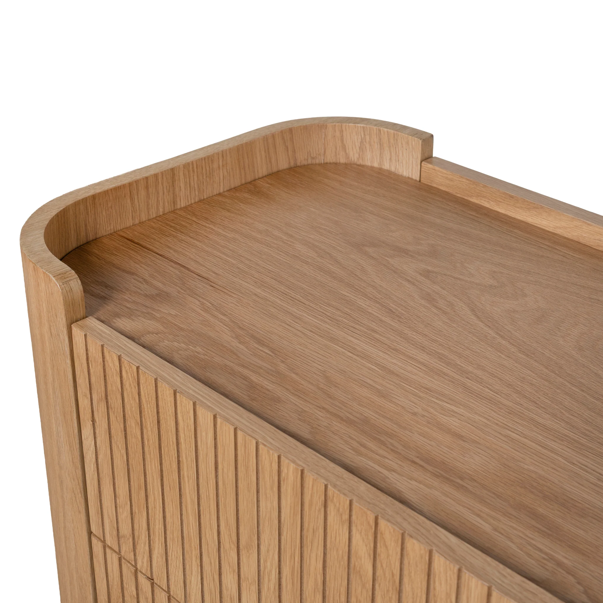 CDT10378-KD 1.2m Chest of Drawers - Natural - Image 8