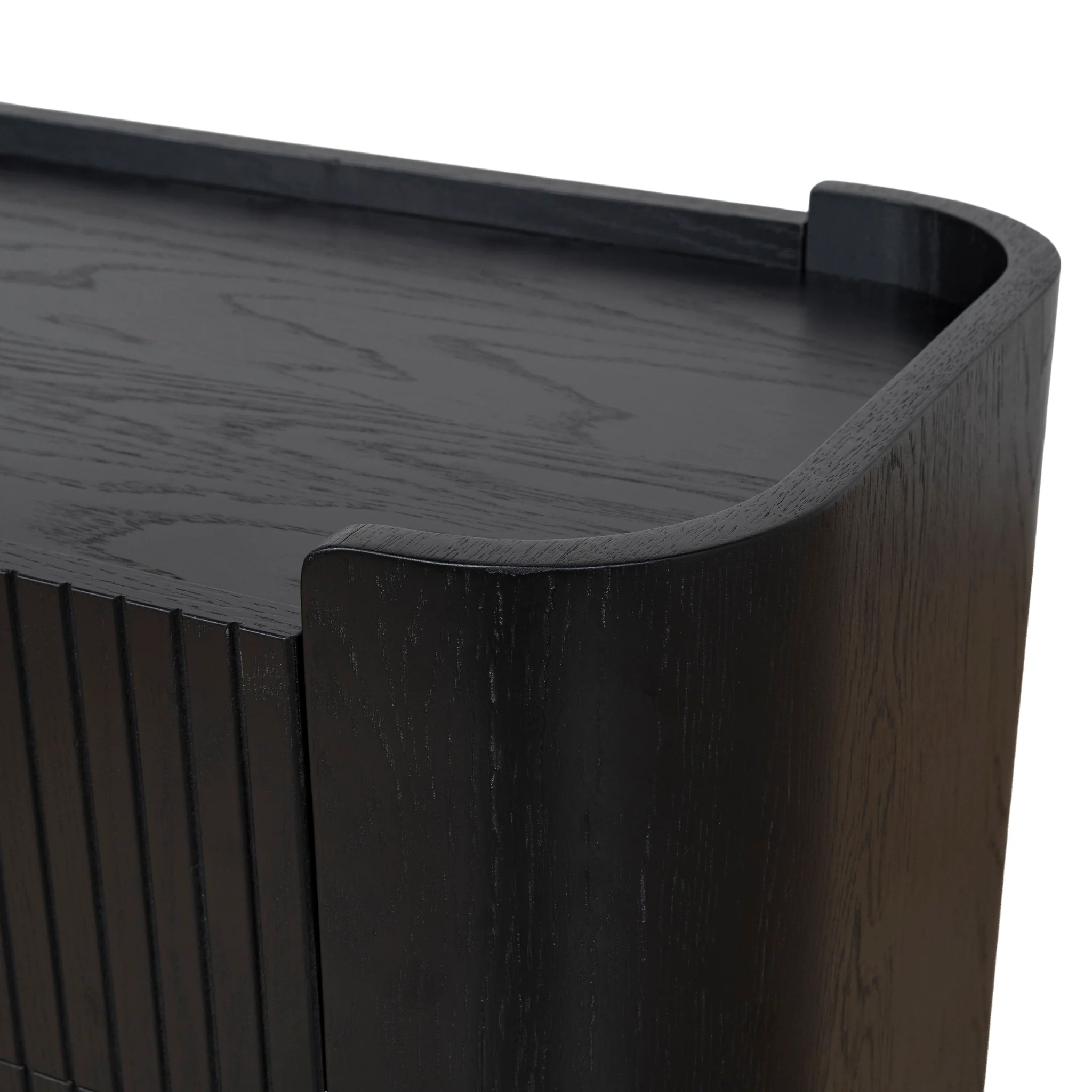 CDT10379-KD 1.2m Chest of Drawers - Full Black - Image 10