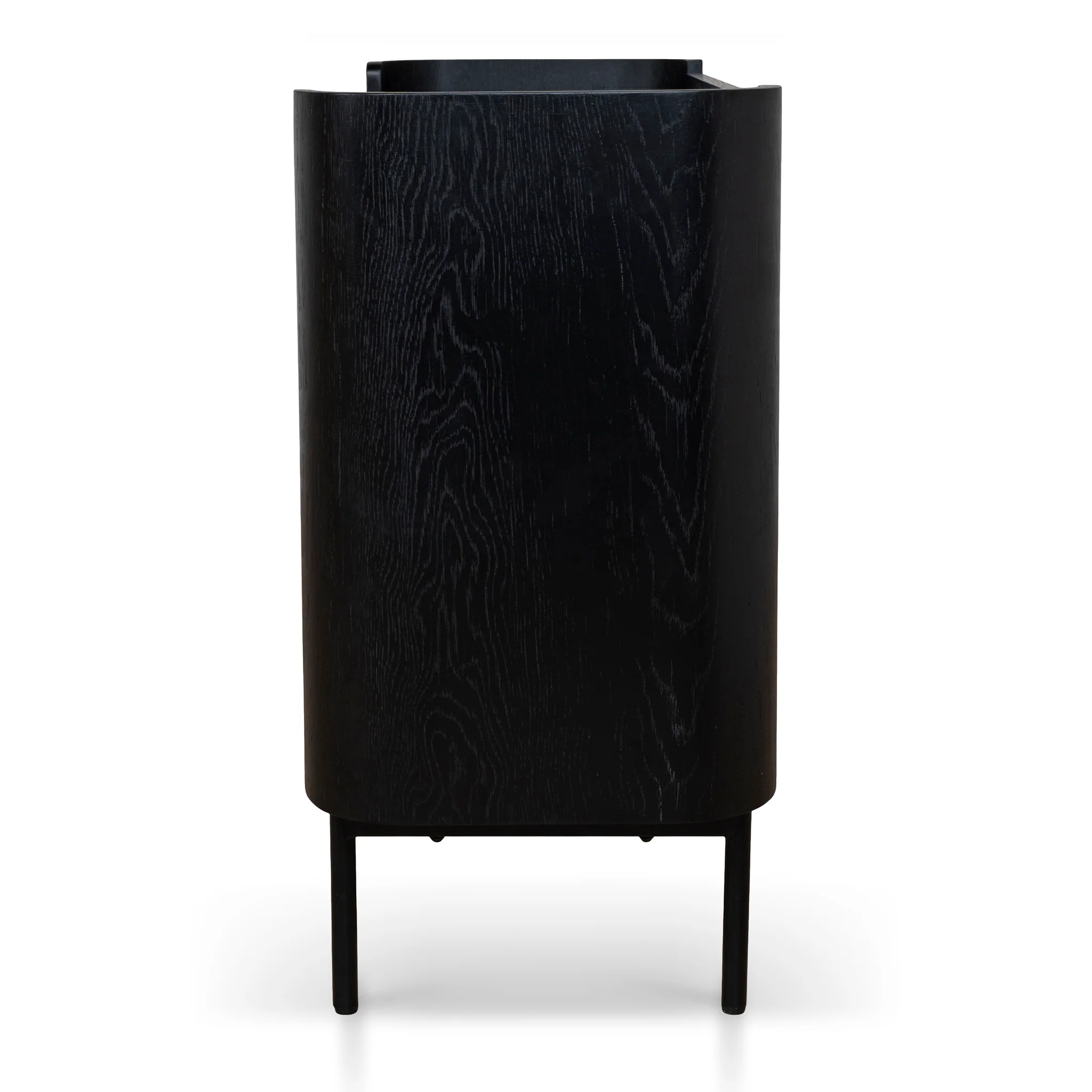 CDT10379-KD 1.2m Chest of Drawers - Full Black - Image 11