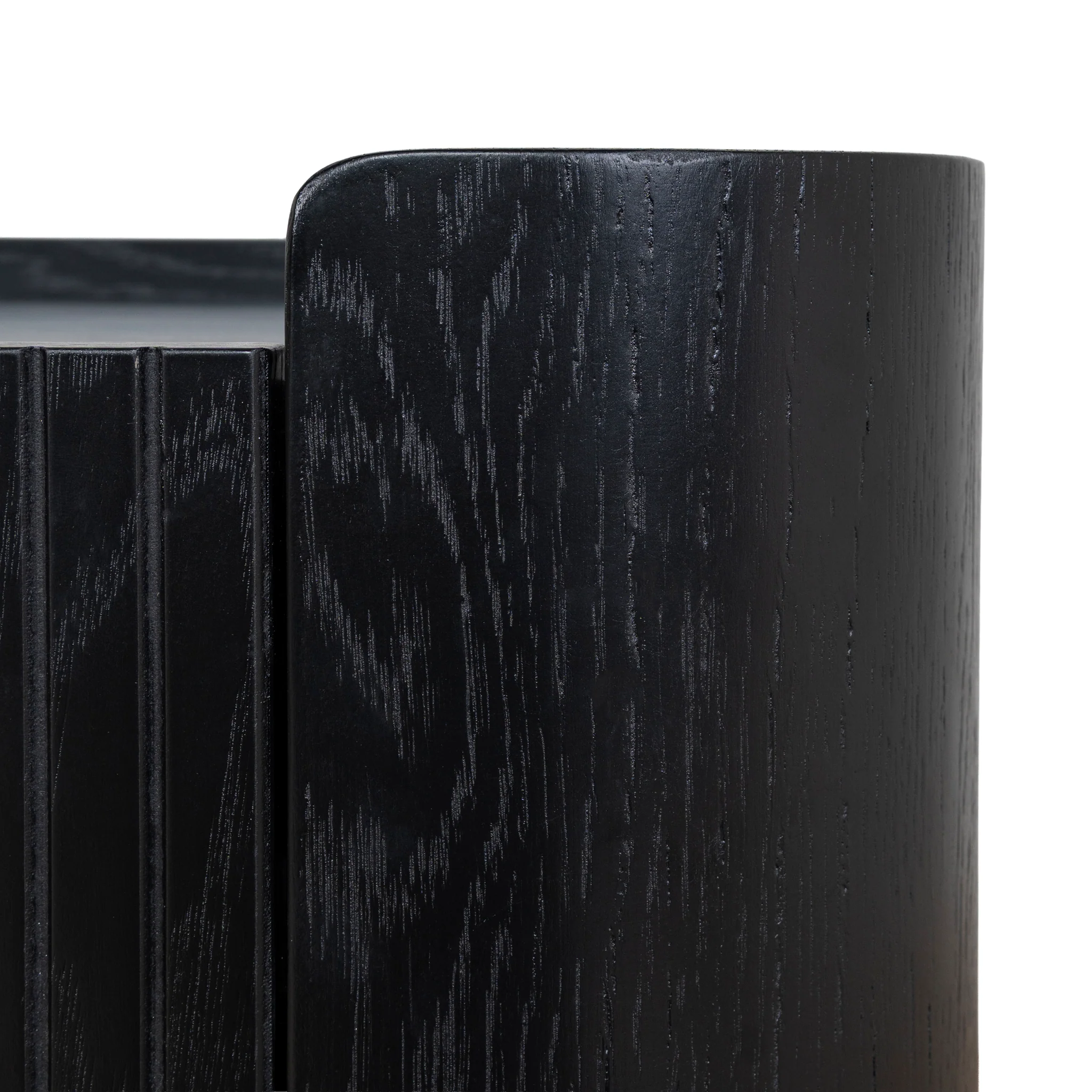 CDT10379-KD 1.2m Chest of Drawers - Full Black - Image 6