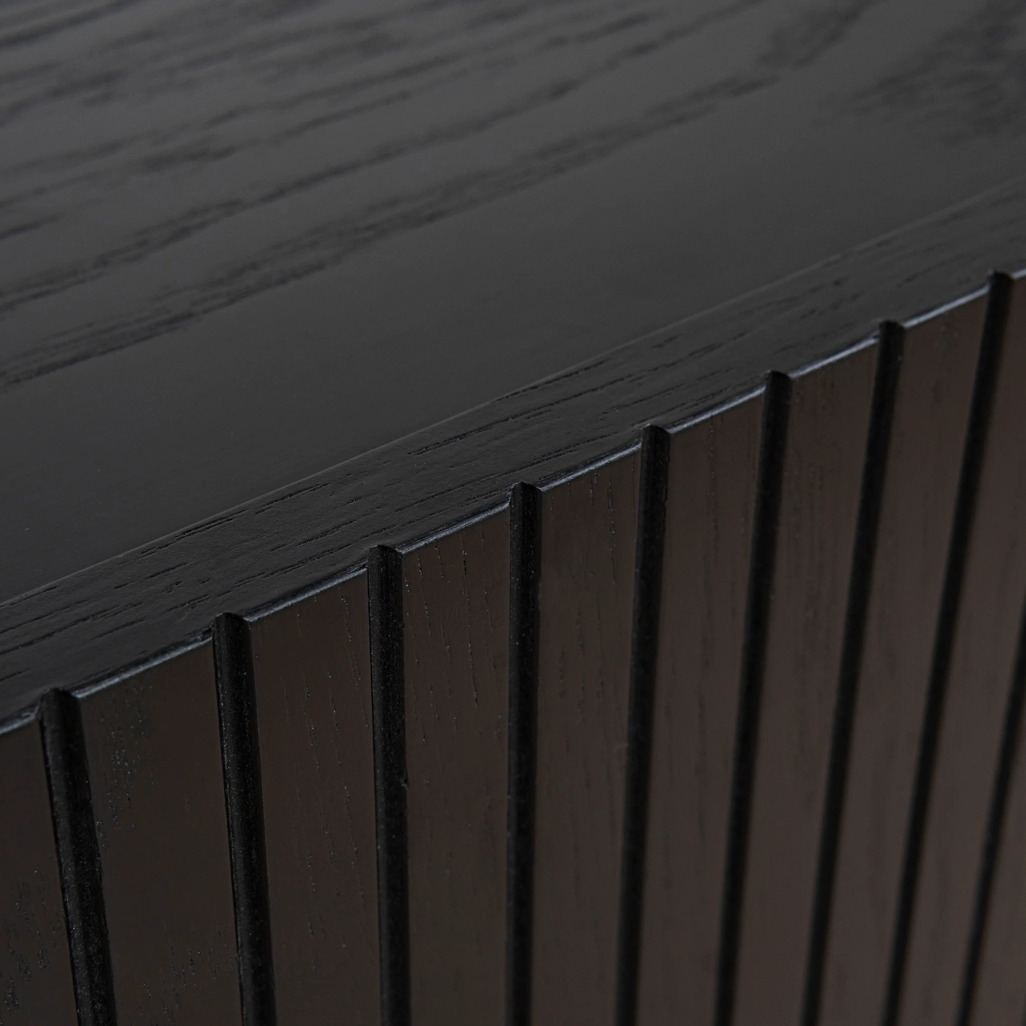 CDT10379-KD 1.2m Chest of Drawers - Full Black - Image 8