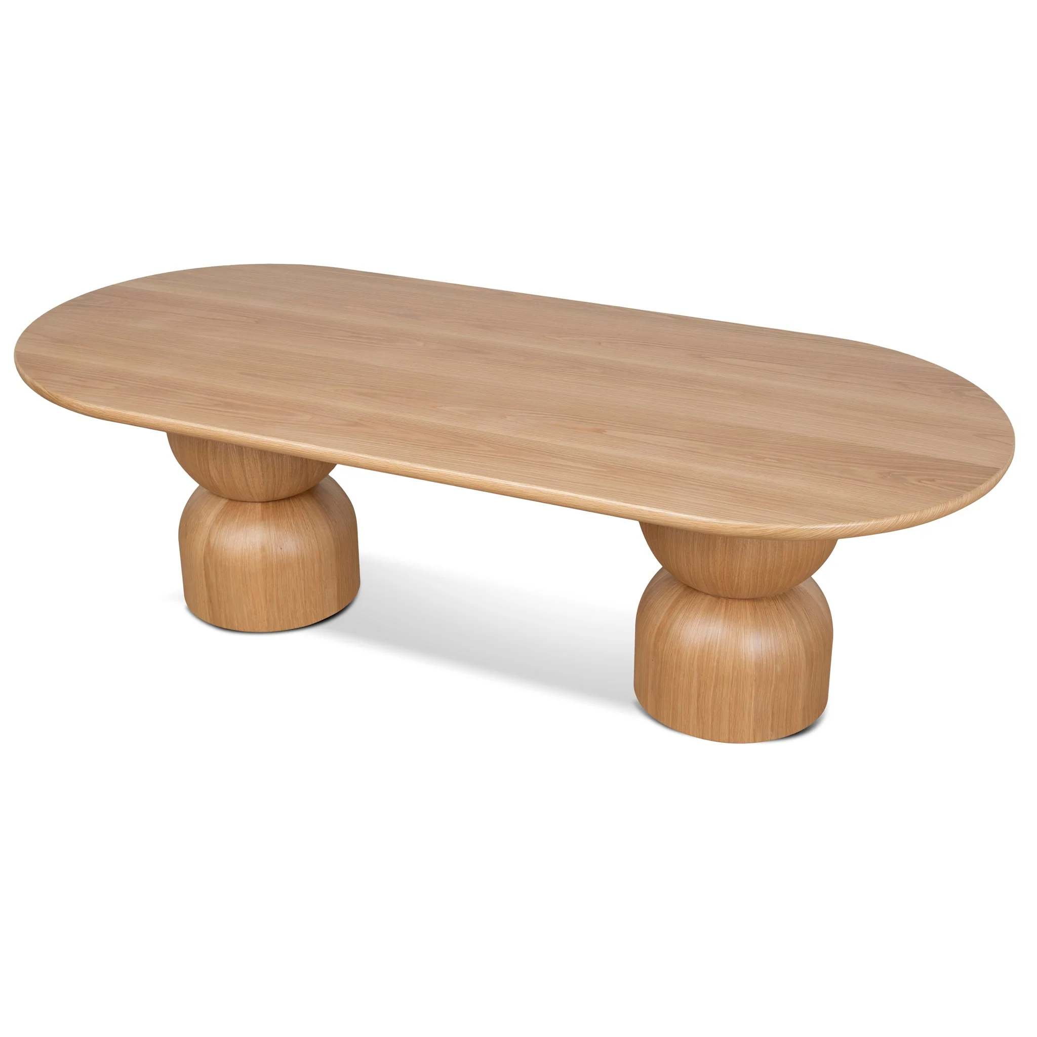 CDT10404-CN 2.5m Dining Table - Natural - Image 3