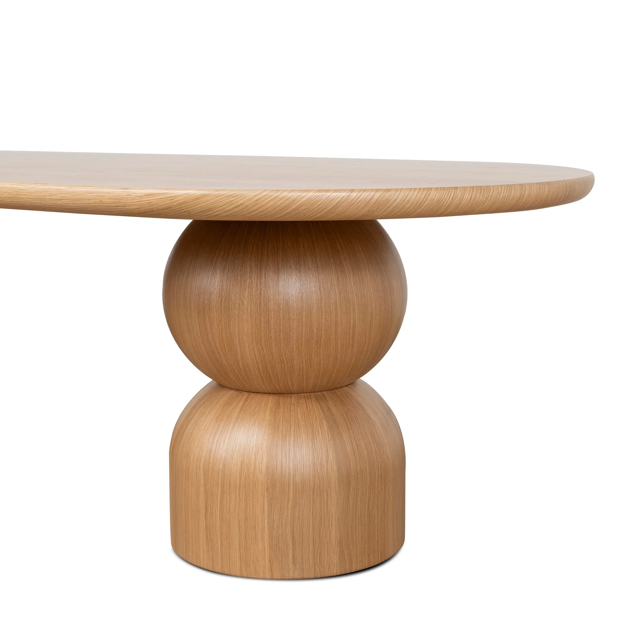 CDT10404-CN 2.5m Dining Table - Natural - Image 5