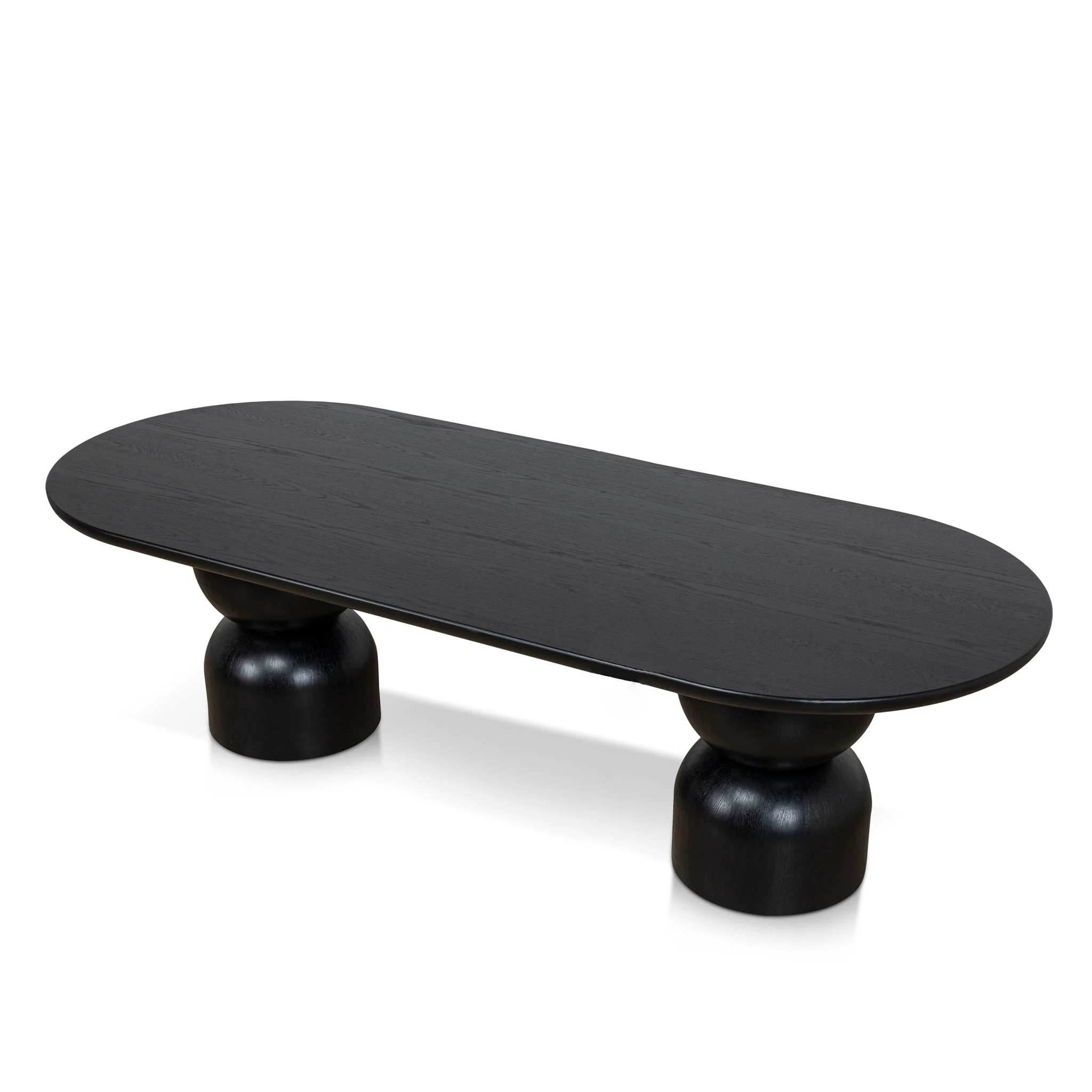 CDT10405-CN 2.8m Dining Table - Full Black - Image 3