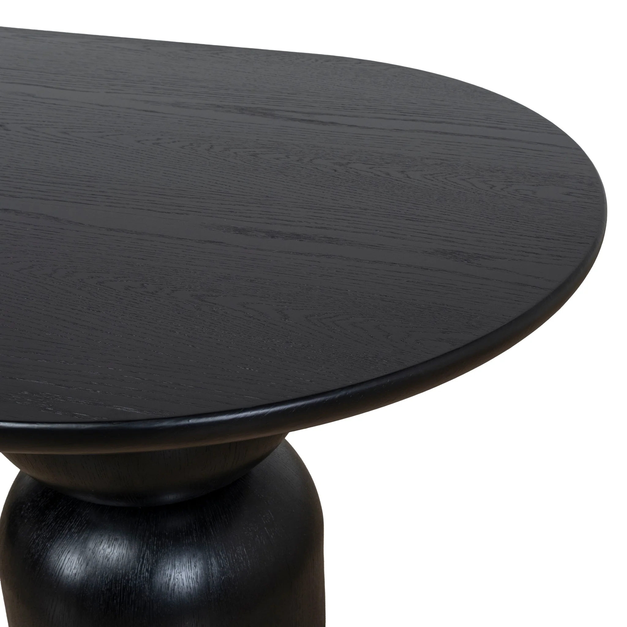 CDT10405-CN 2.8m Dining Table - Full Black - Image 9