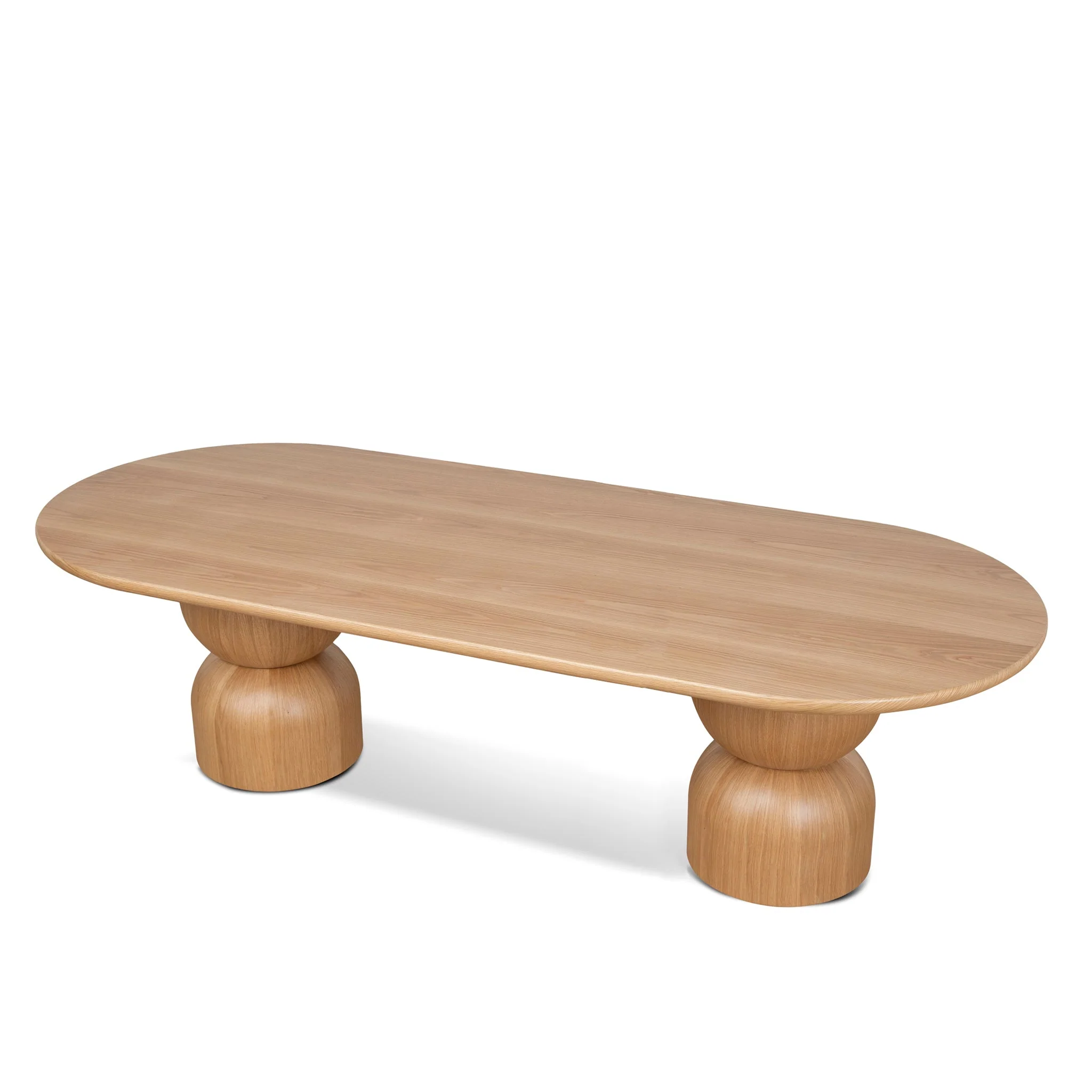 CDT10406-CN 2.8m Dining Table - Natural - Image 3