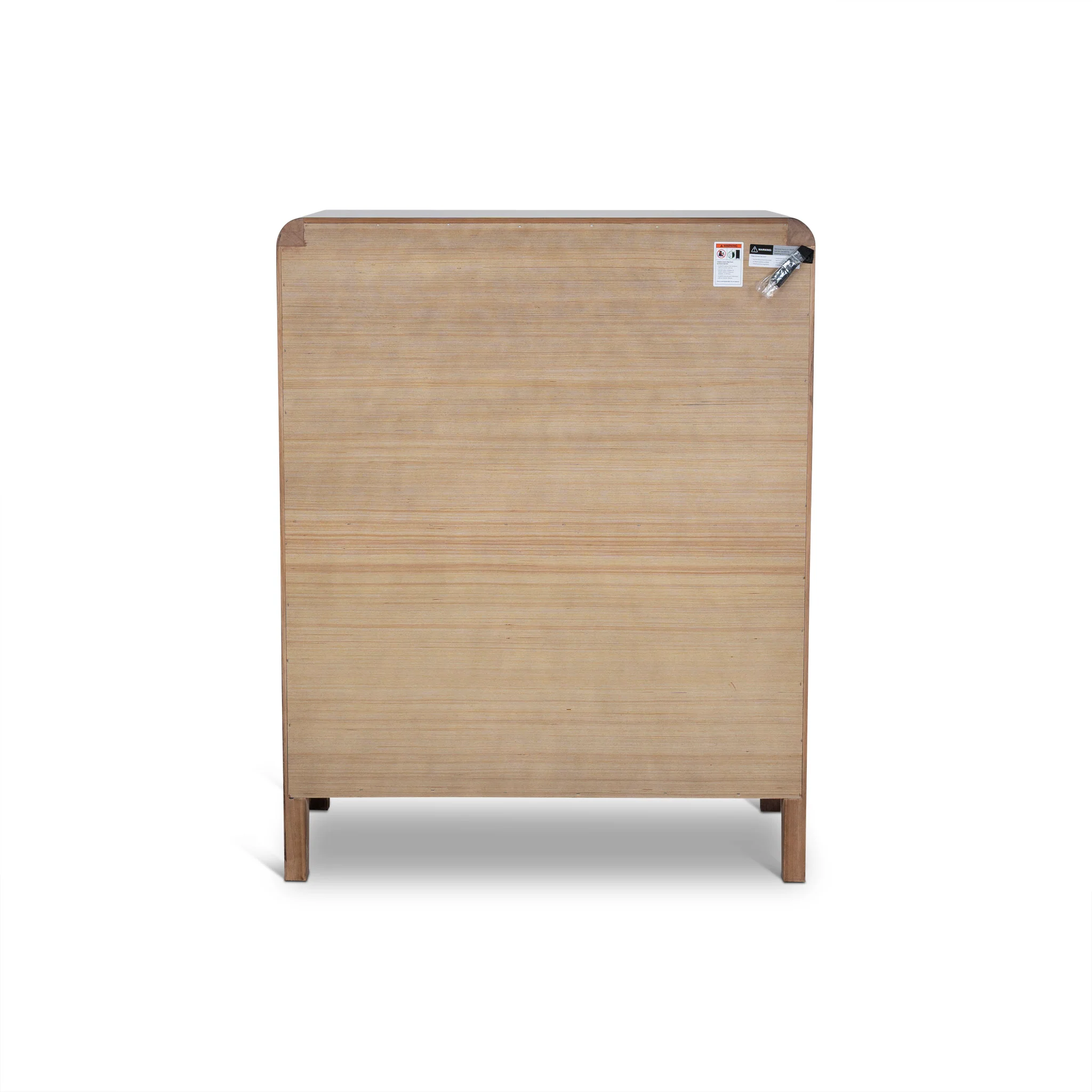 CDT10460-AW Tallboy Drawer Chest - Walnut - Image 18