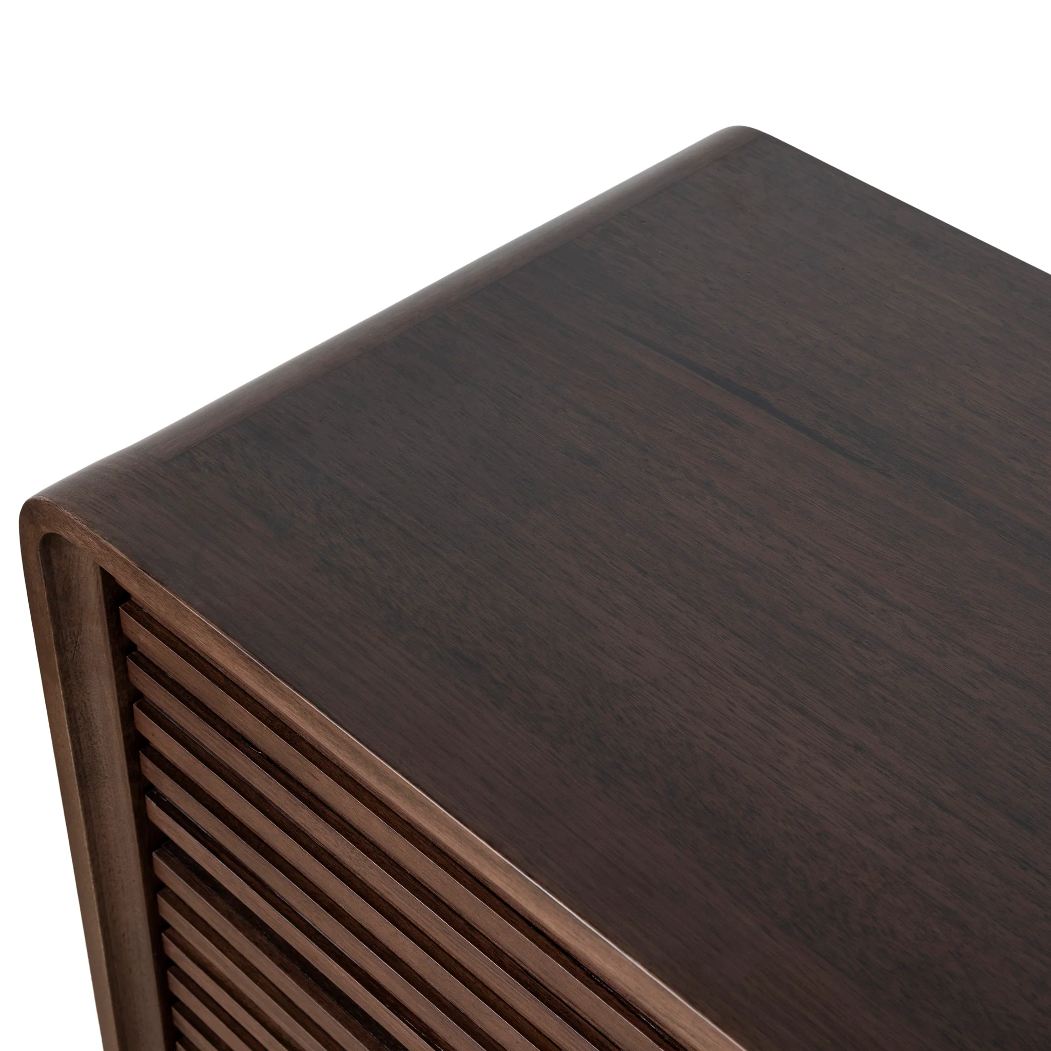 CDT10460-AW Tallboy Drawer Chest - Walnut - Image 6