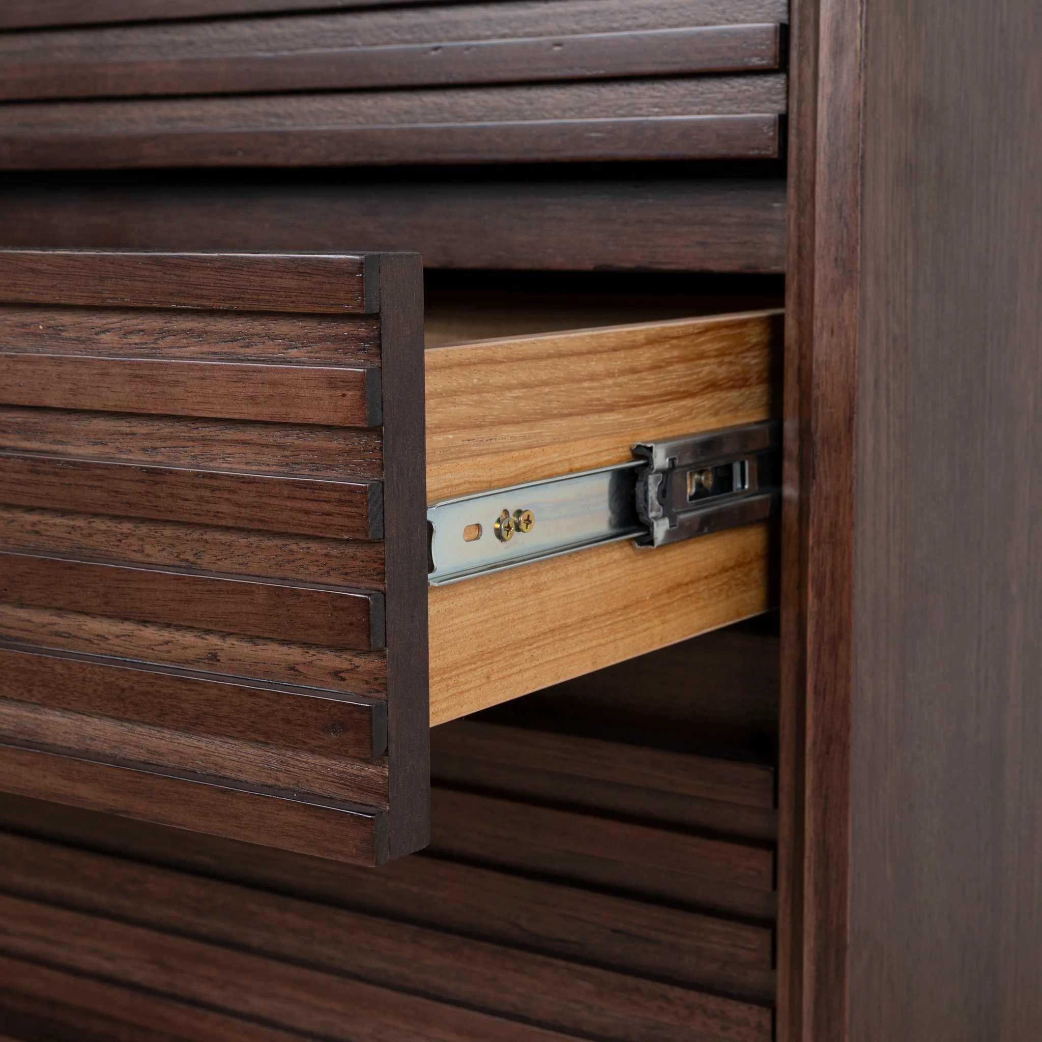 CDT10460-AW Tallboy Drawer Chest - Walnut - Image 8