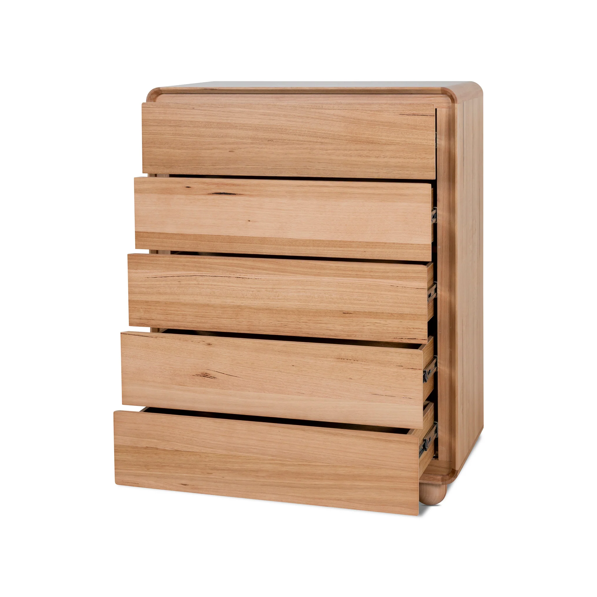 CDT10461-AW Tallboy Drawer Chest - Messmate - Image 4