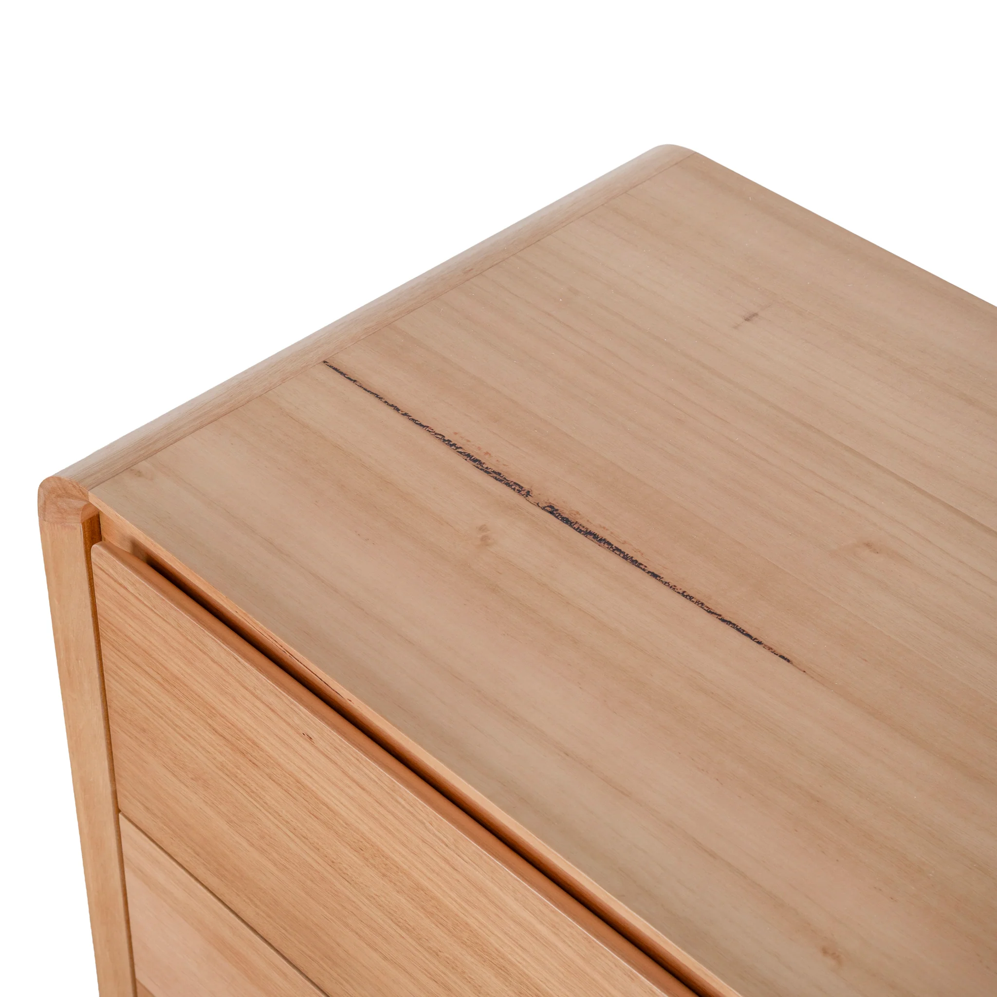 CDT10461-AW Tallboy Drawer Chest - Messmate - Image 6