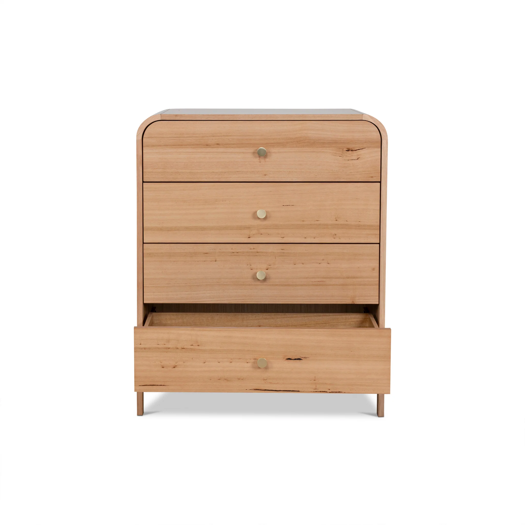 CDT10463-AW 90cm Tallboy Drawer Chest - Messmate - Image 3