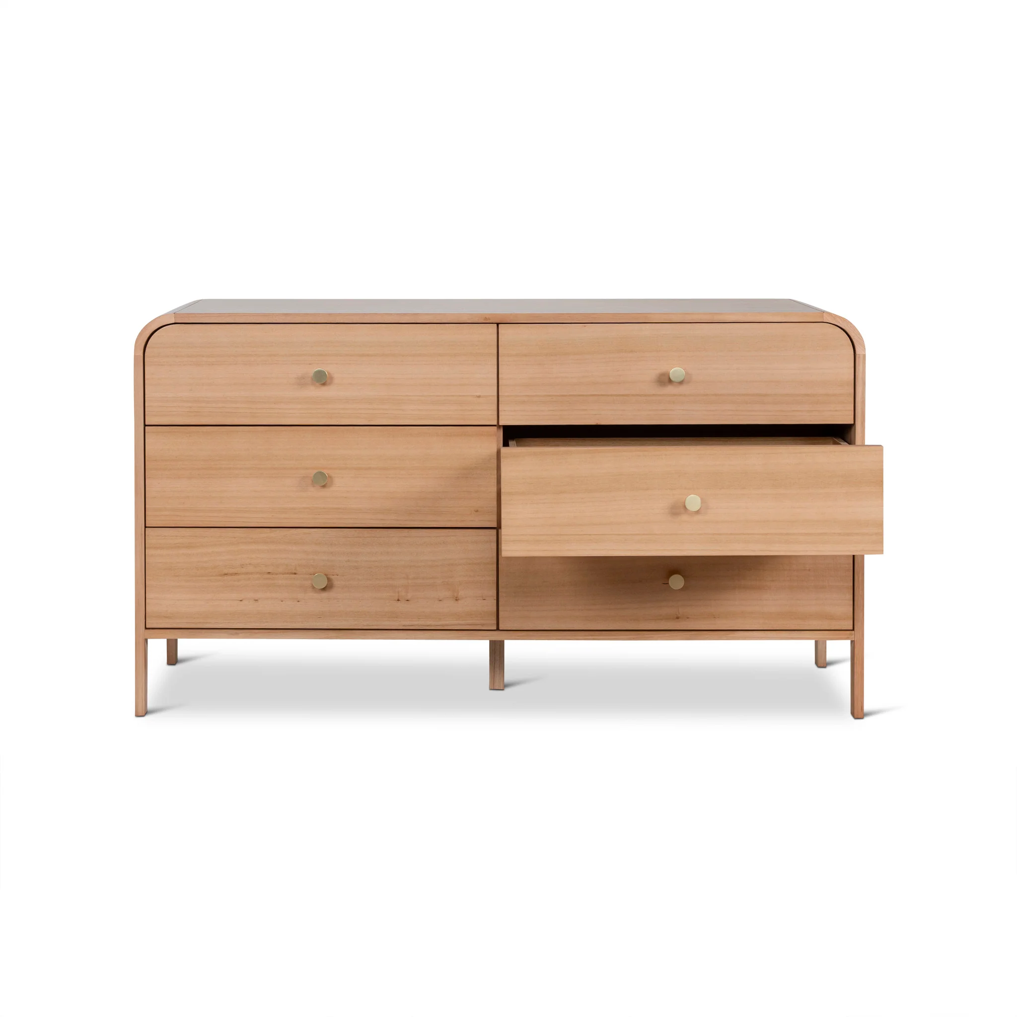 CDT10464-AW 1.4m Dresser Unit - Messmate - Image 3