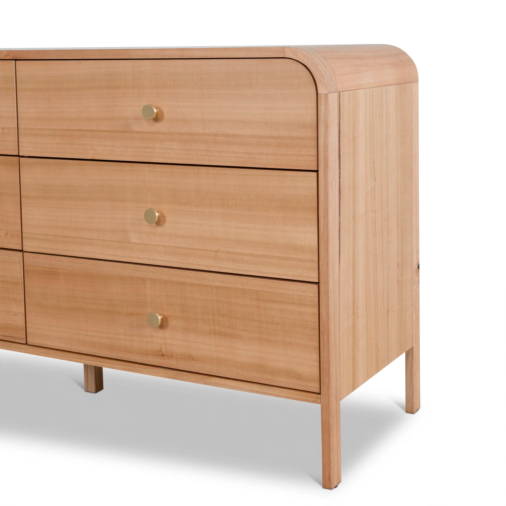 CDT10464-AW 1.4m Dresser Unit - Messmate - Image 6