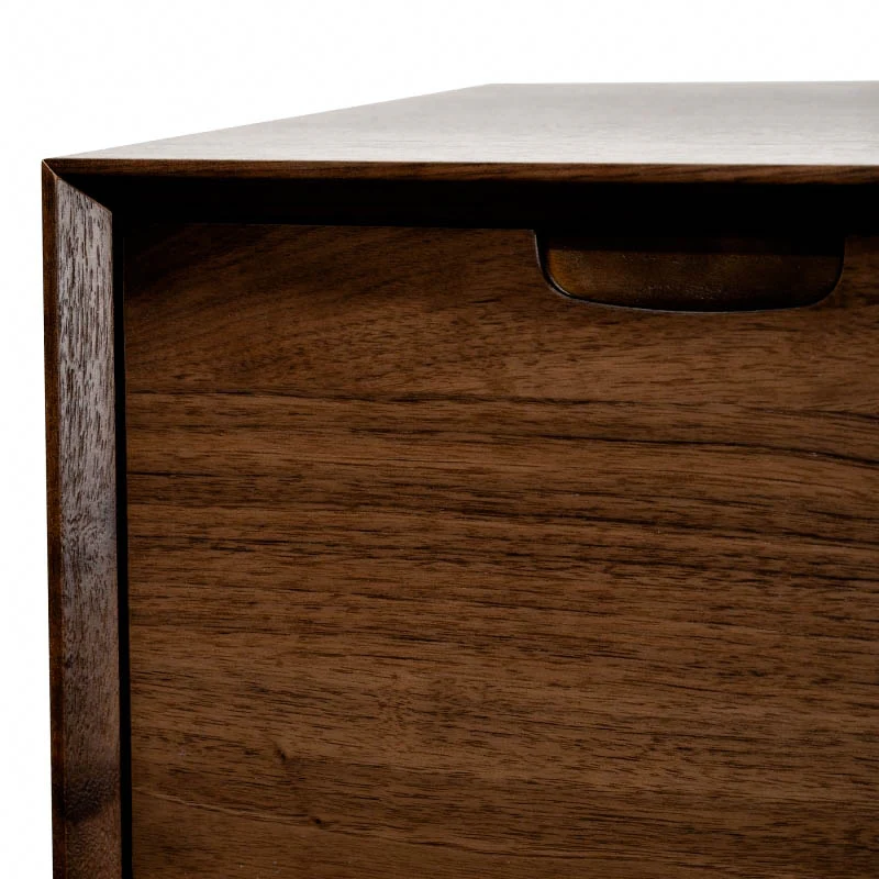 CDT1047-VN 4 Drawer Chest - Walnut - Image 7