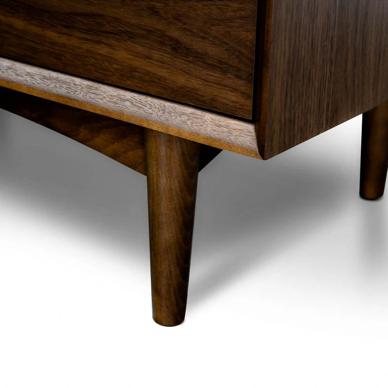 CDT1047-VN 4 Drawer Chest - Walnut - Image 8