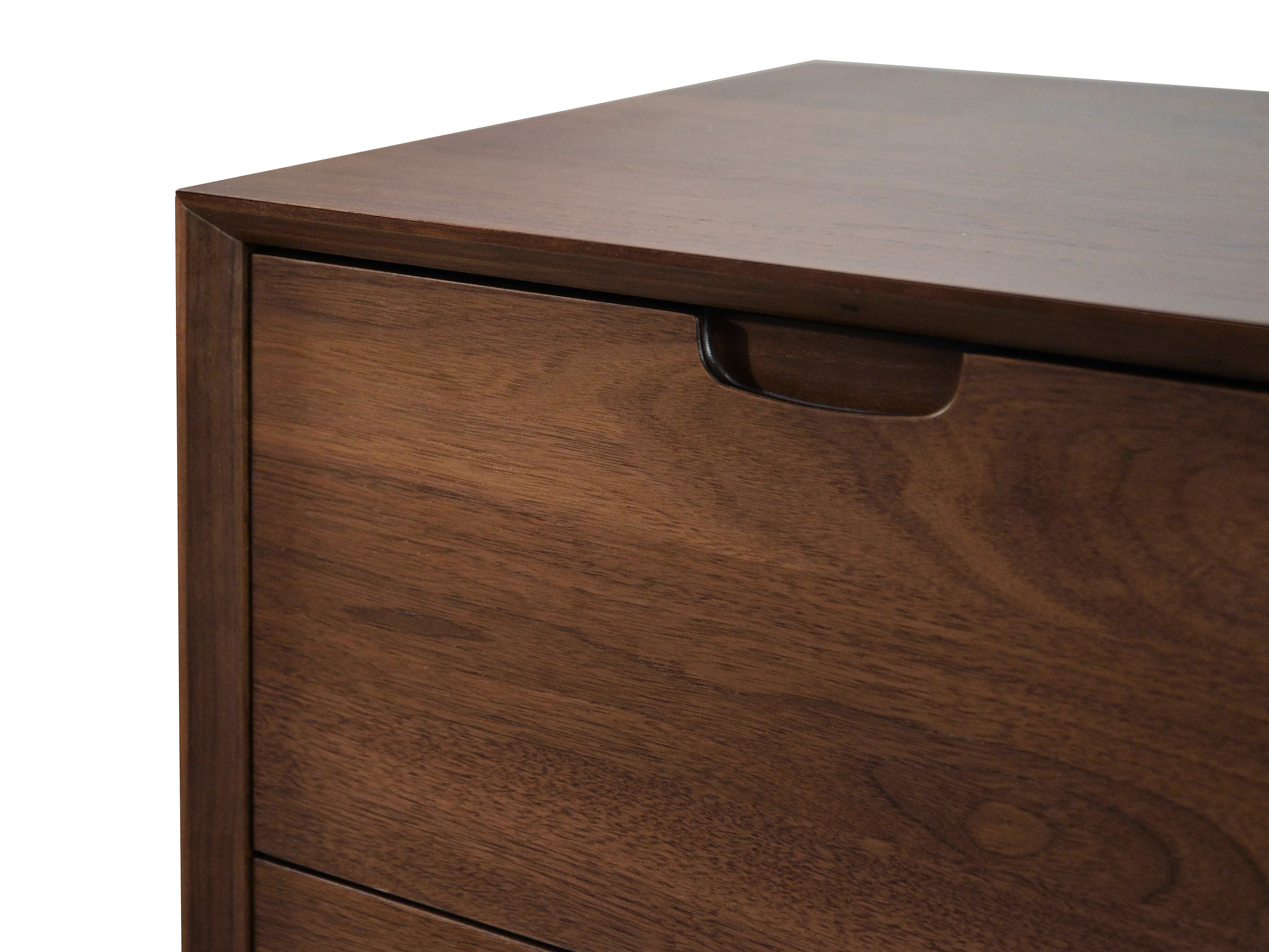 CDT1048-VN 3 Drawer Chest - Walnut - Image 4