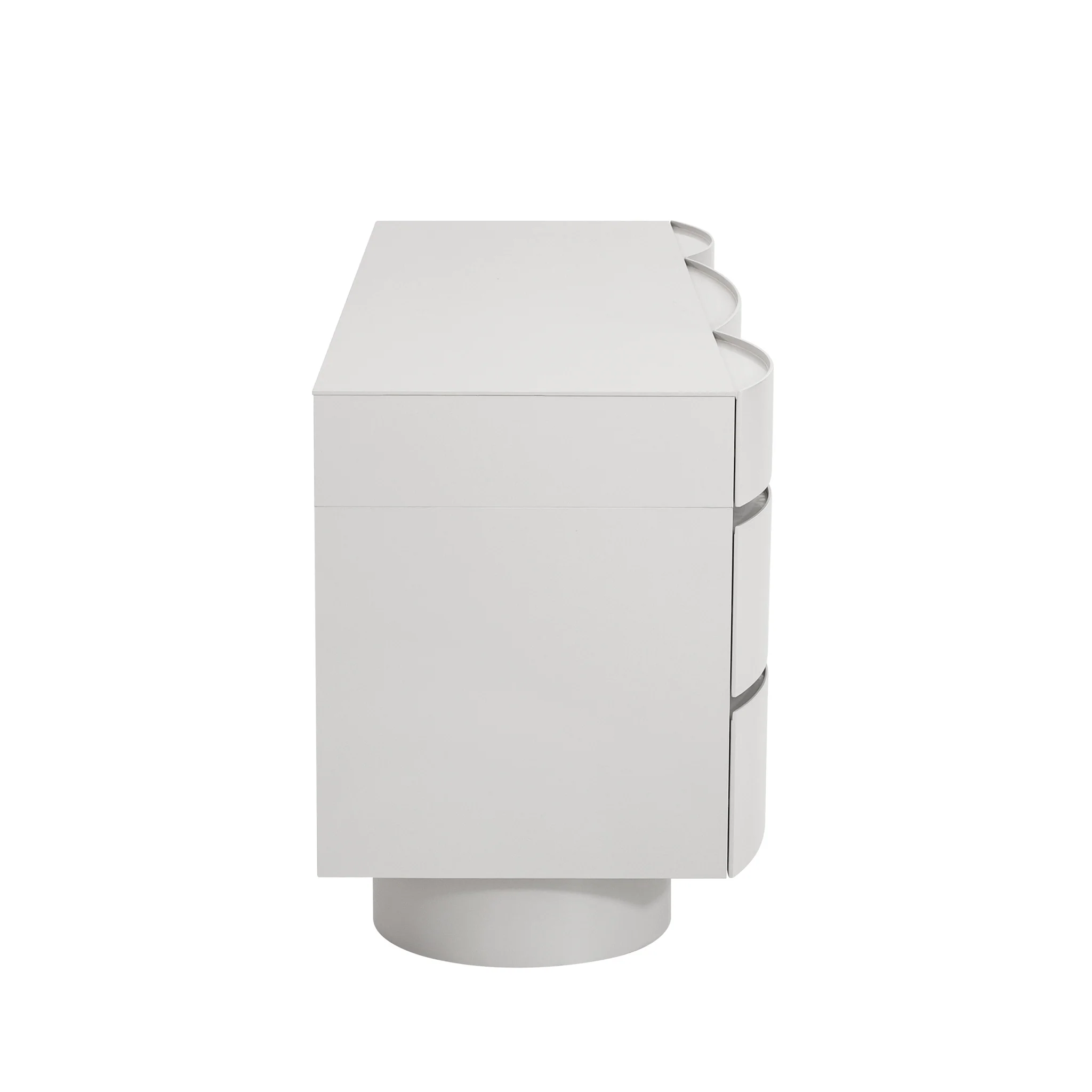 CDT10538-IG Home Office Desk - Warm Grey - Image 4