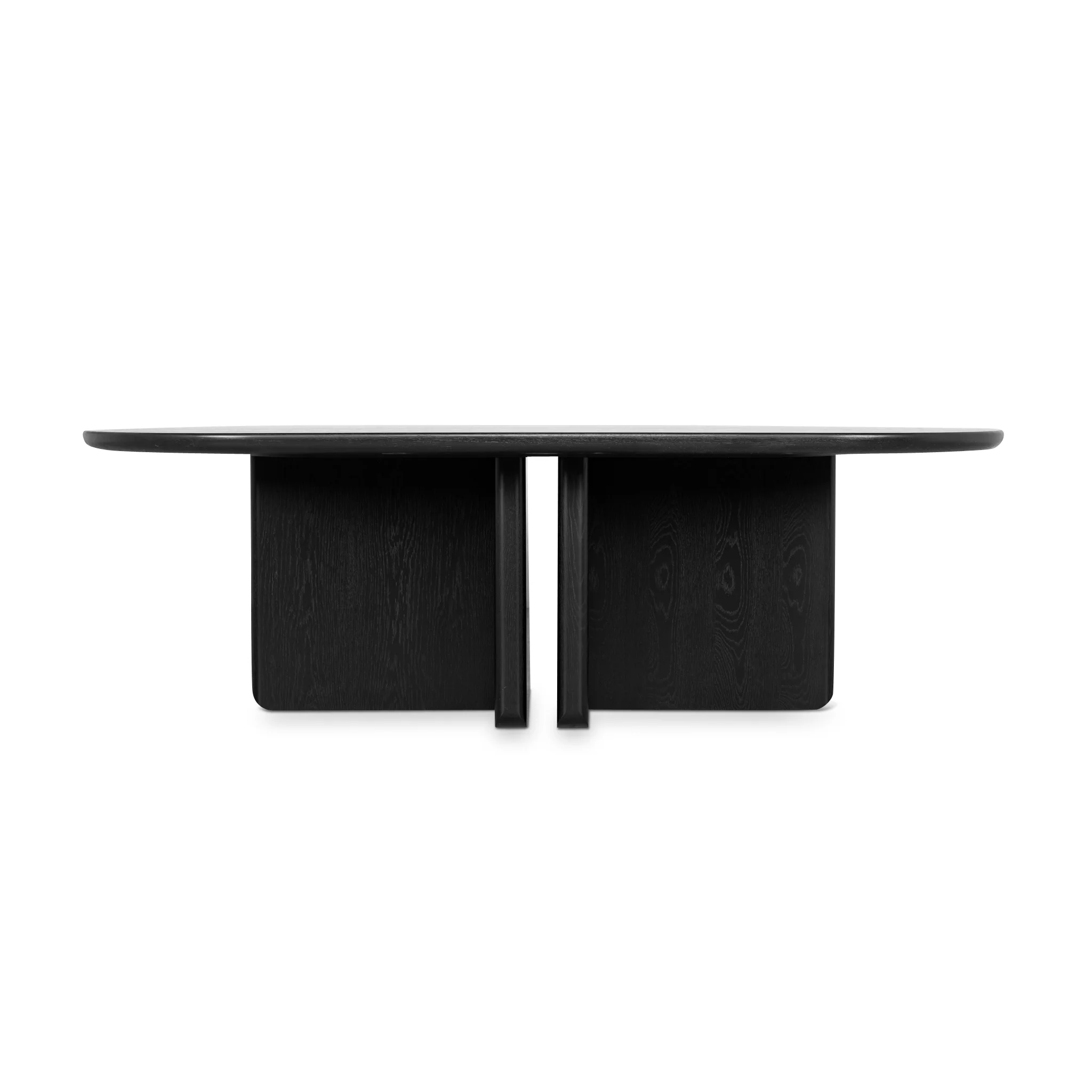 CDT10544-CN 2.4m Dining Table - Full Black - Image 2