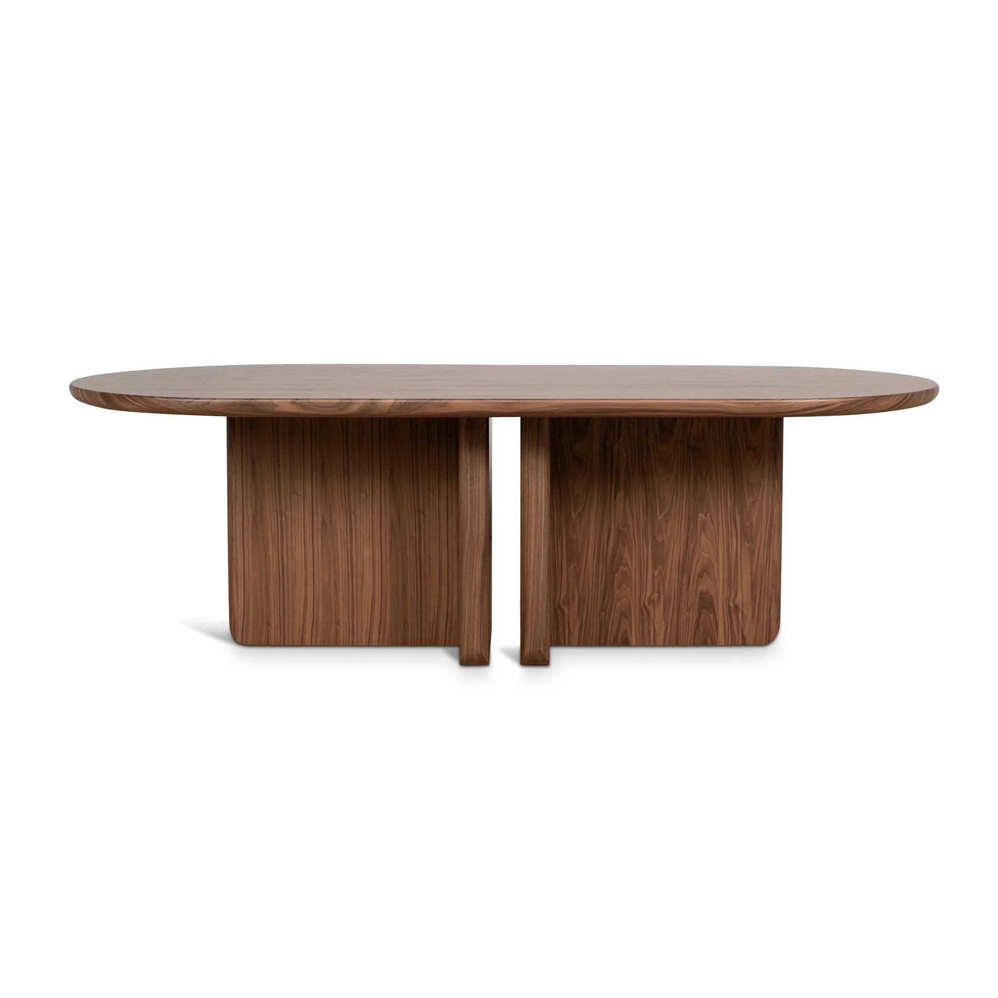 CDT10545-CN 2.4m Dining Table - Walnut - Image 2