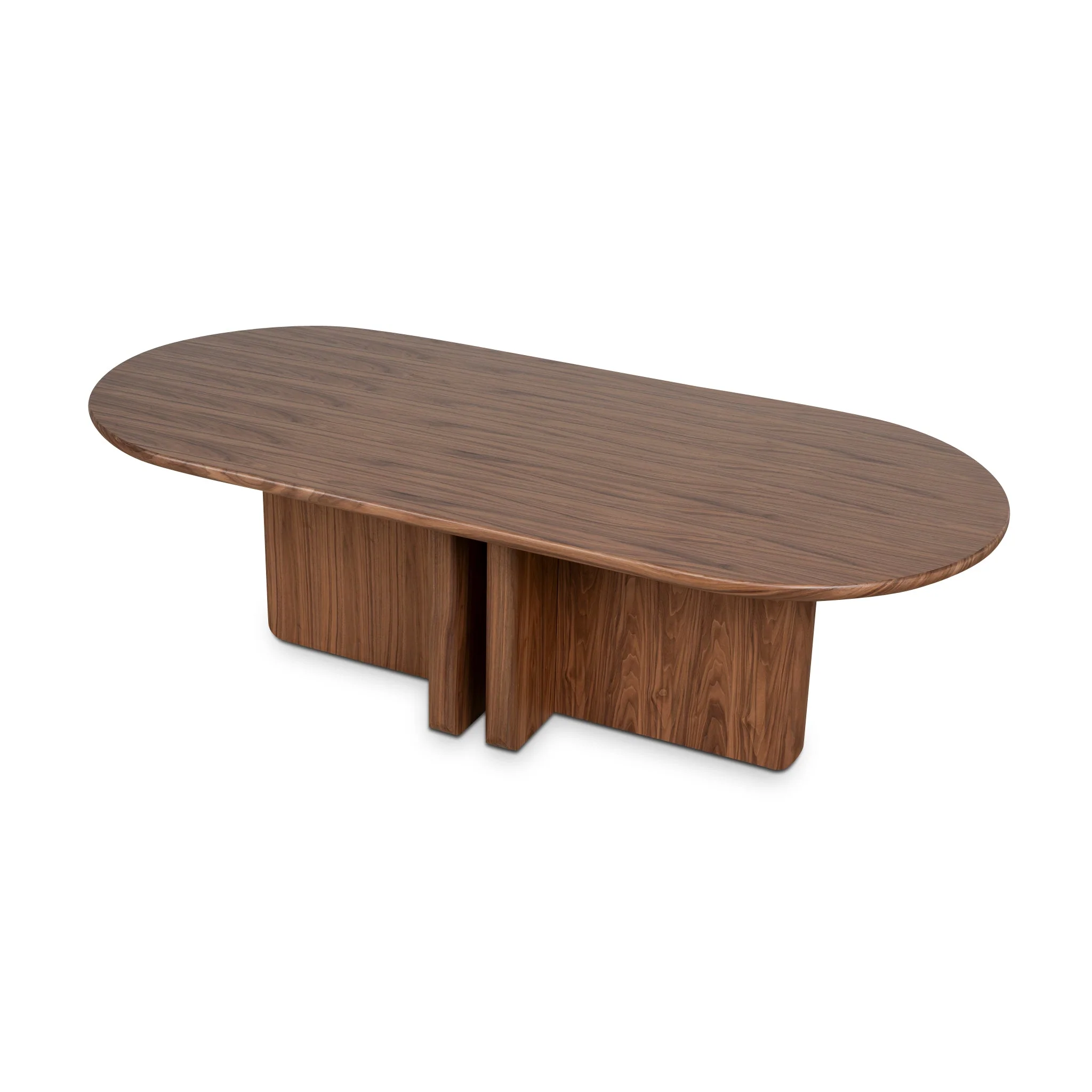 CDT10545-CN 2.4m Dining Table - Walnut - Image 3