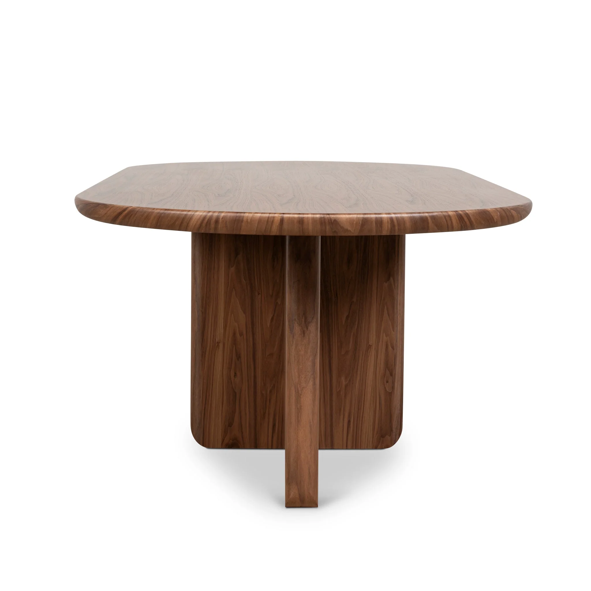 CDT10545-CN 2.4m Dining Table - Walnut - Image 4