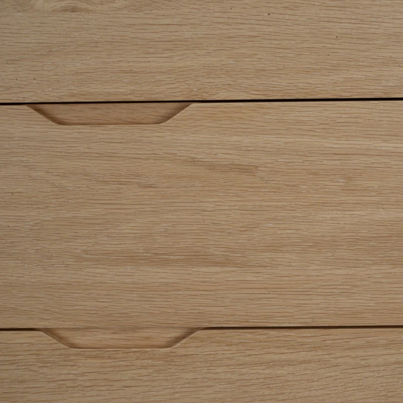 CDT1057-VN 6 Drawer Wide Chest - Natural - Image 12