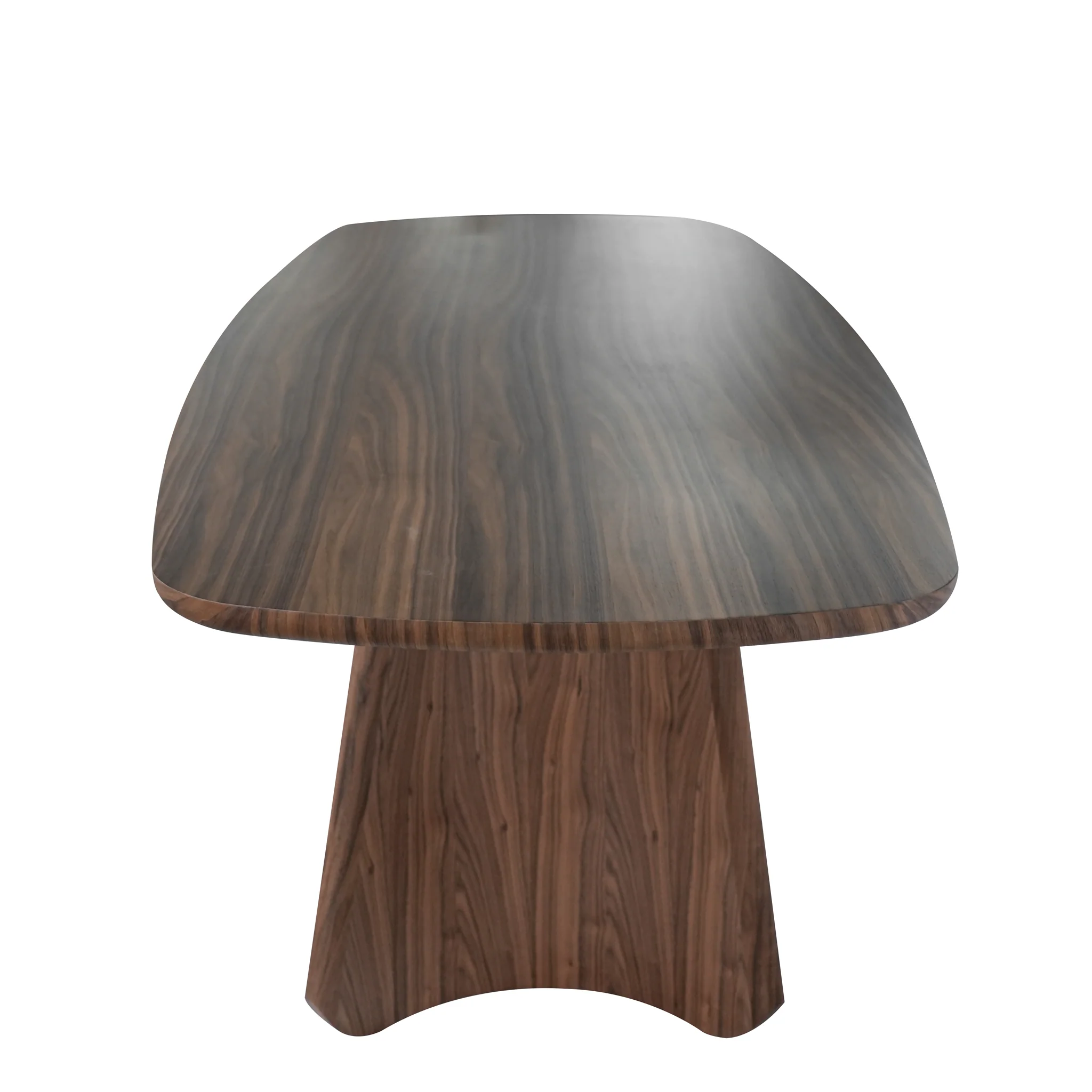 CDT10585-CN 2.4m Dining Table - Walnut - Image 2