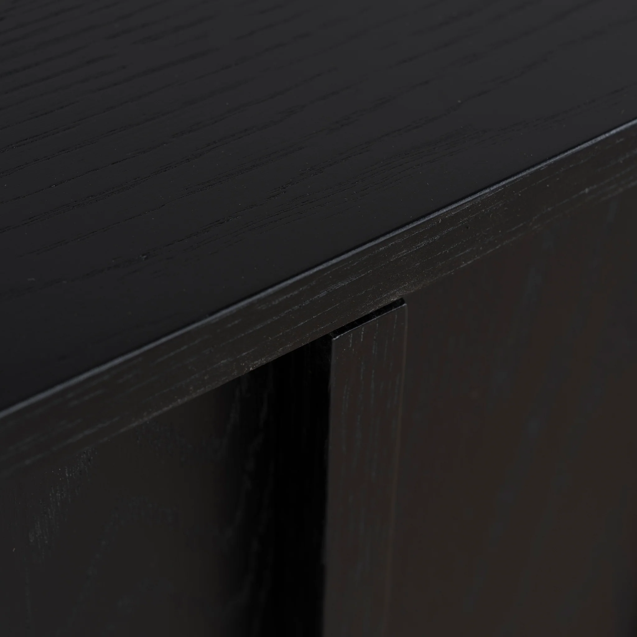 CDT10589-KD 2m Sideboard Unit - Full Black - Image 11