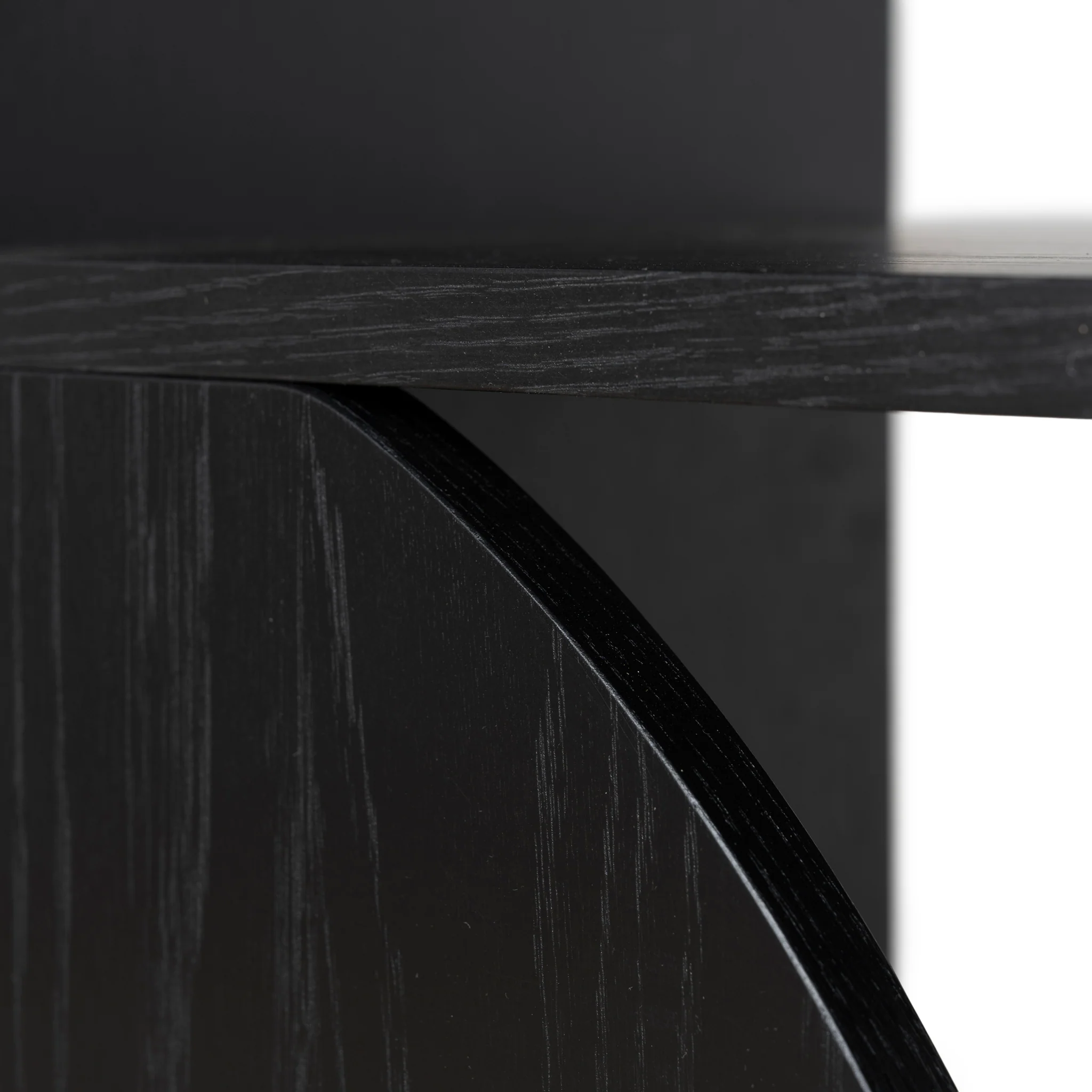 CDT10595-KD 1.6m (H) Book Shelf - Full Black - Image 11
