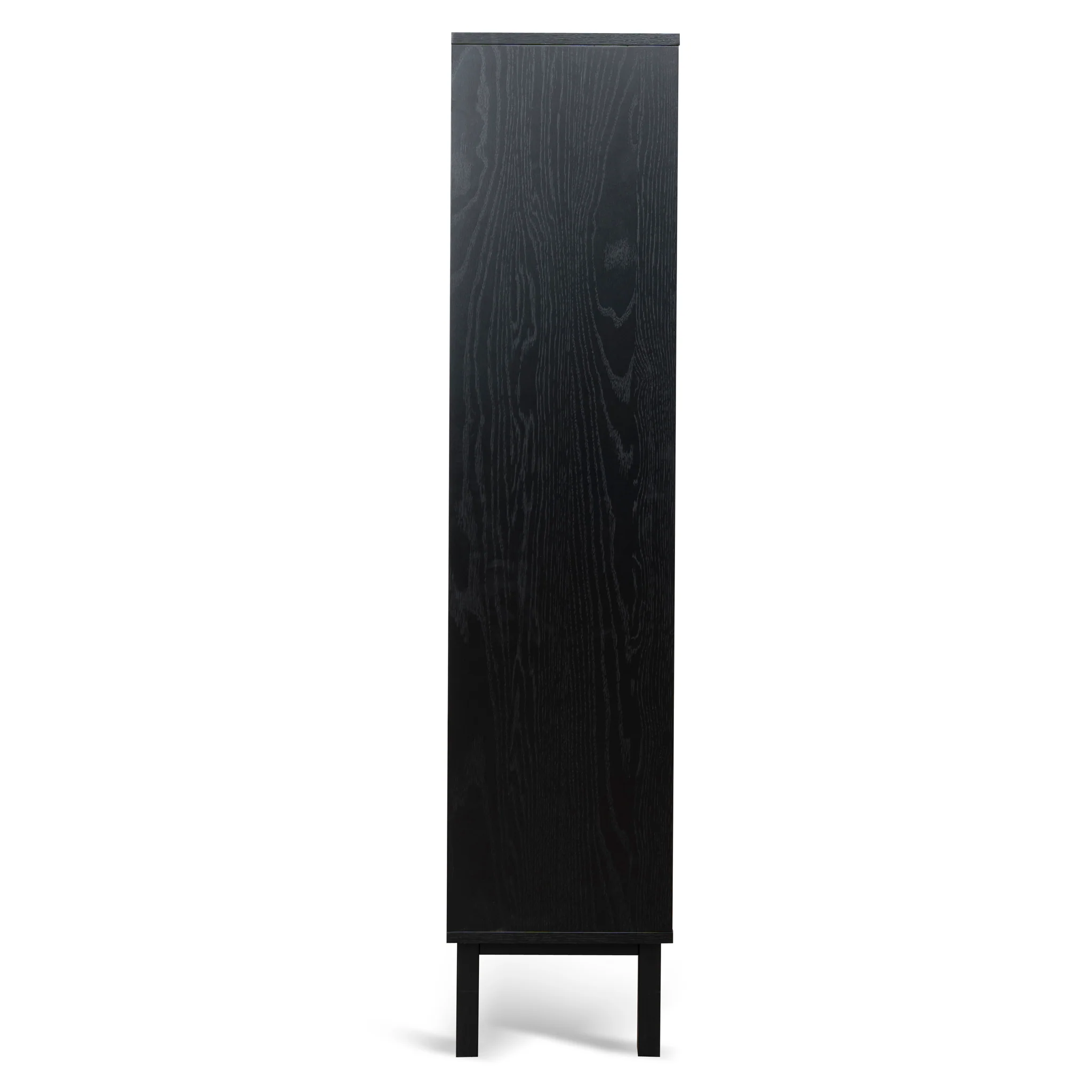 CDT10595-KD 1.6m (H) Book Shelf - Full Black - Image 3