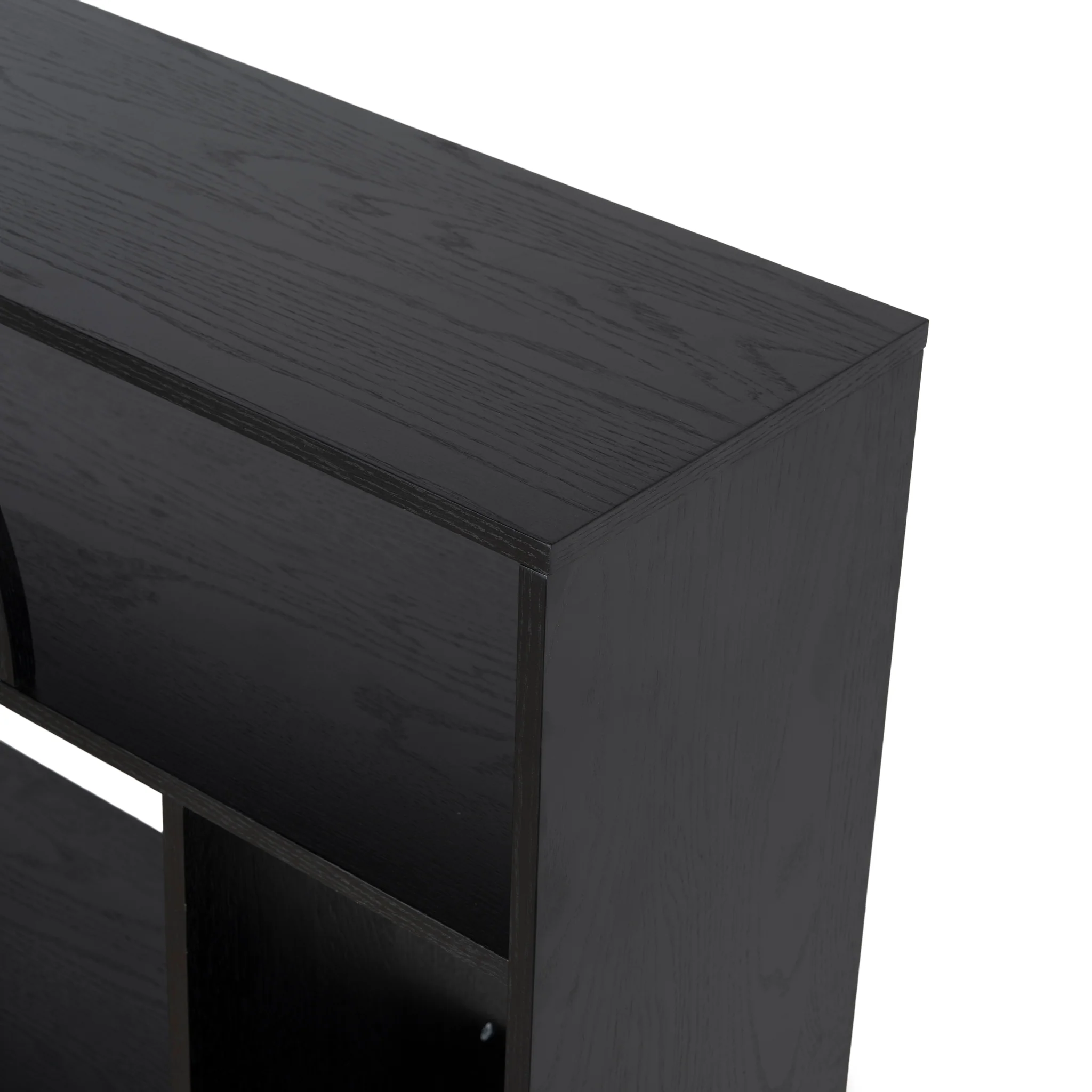 CDT10595-KD 1.6m (H) Book Shelf - Full Black - Image 8