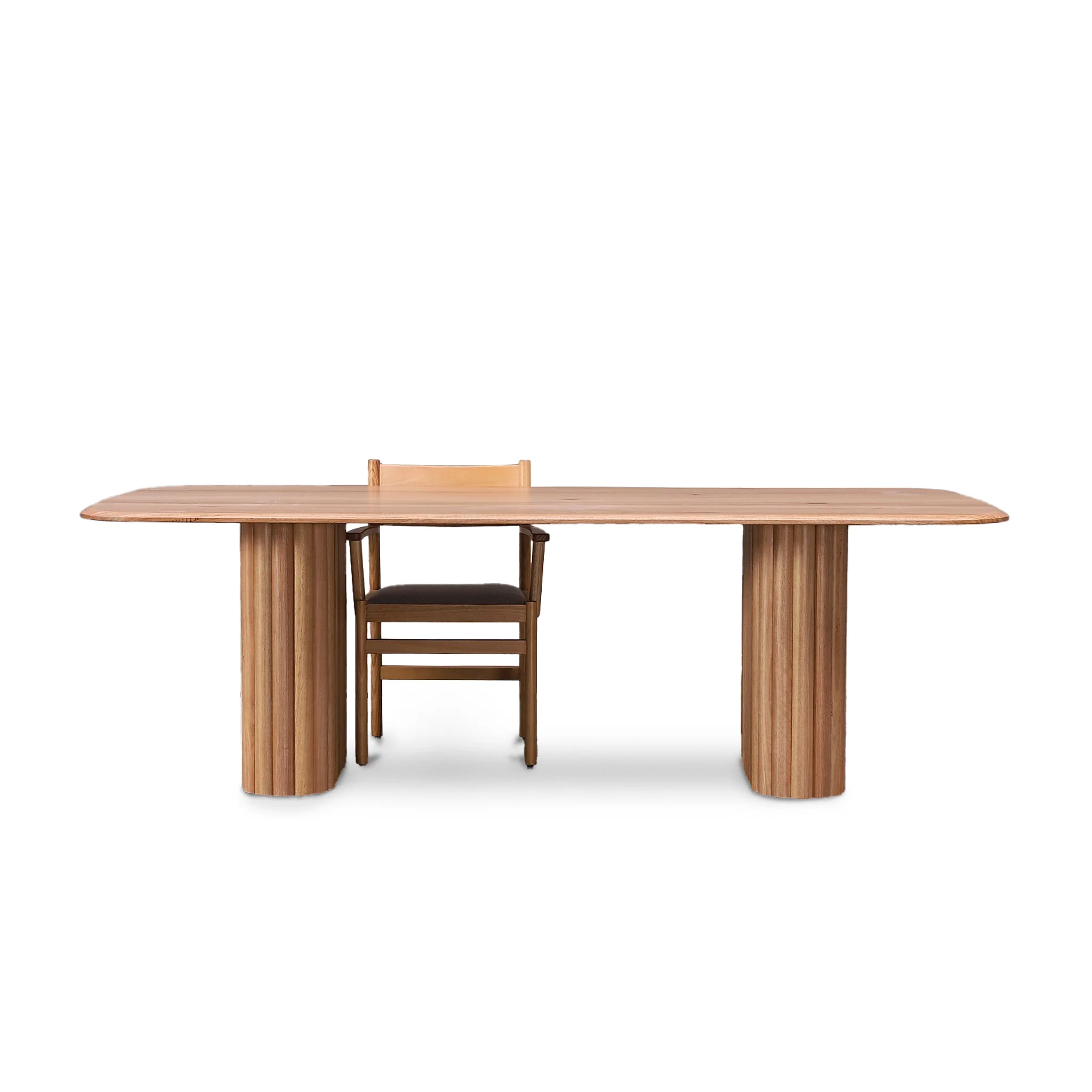 CDT10666-MA 2.4m Dining Table - Natural - Image 4