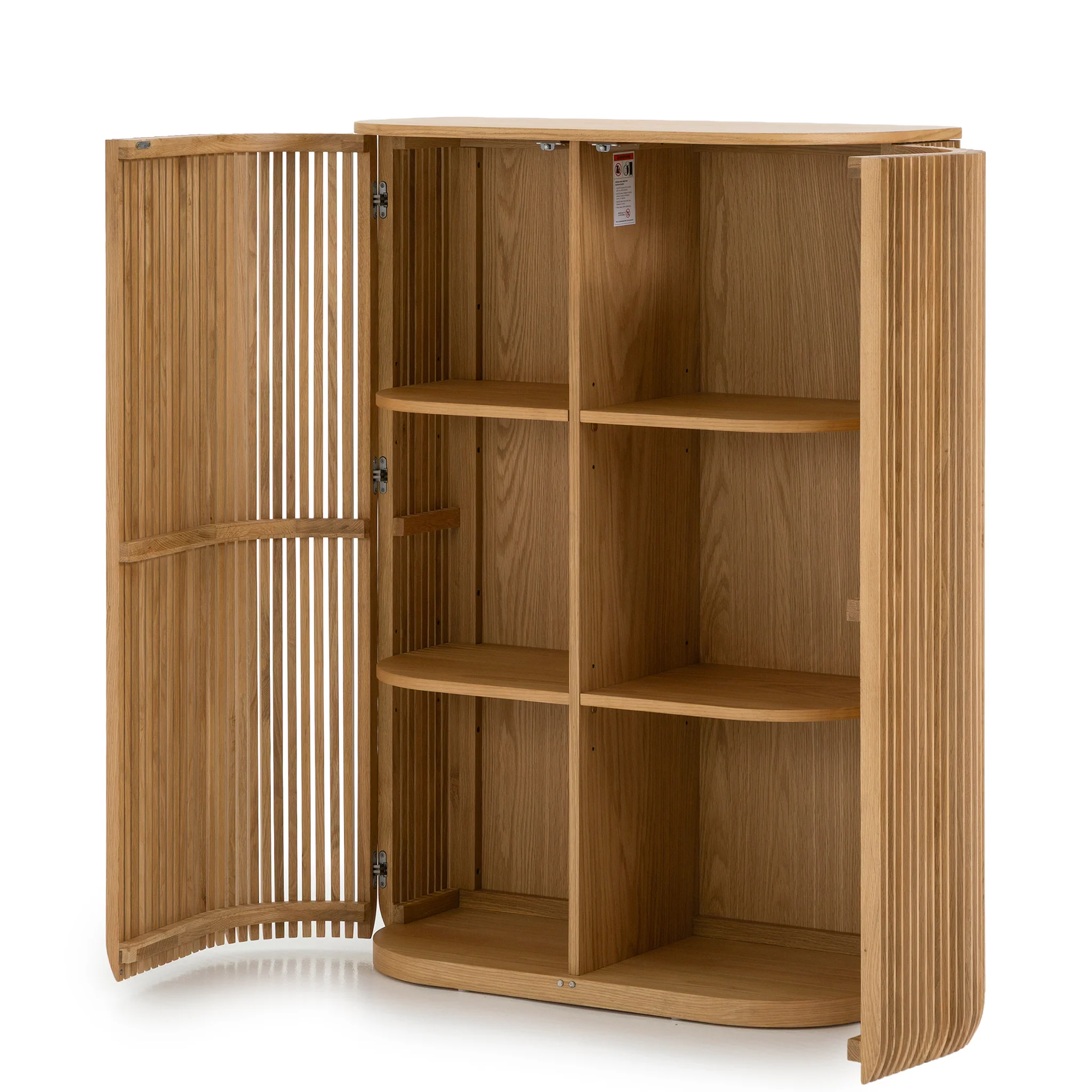 CDT10678-CU 1.35m (H) High Board Unit - Natural - Image 4