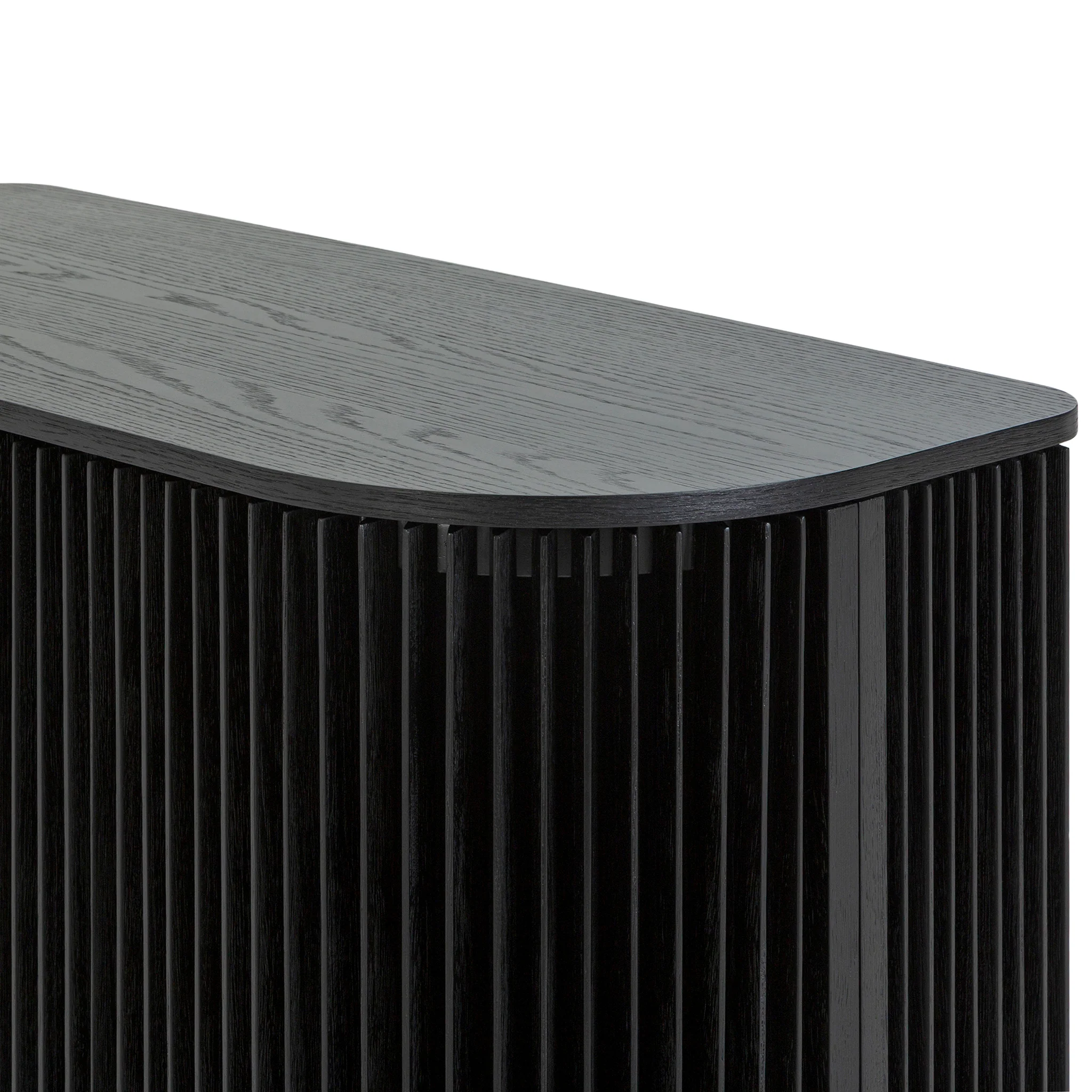 CDT10679-CU 1.35m (H) High Board Unit - Black Stain - Image 5