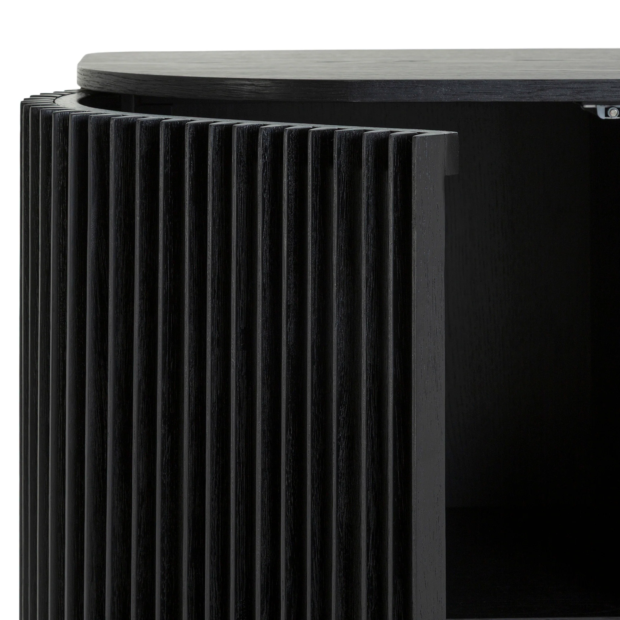 CDT10679-CU 1.35m (H) High Board Unit - Black Stain - Image 7