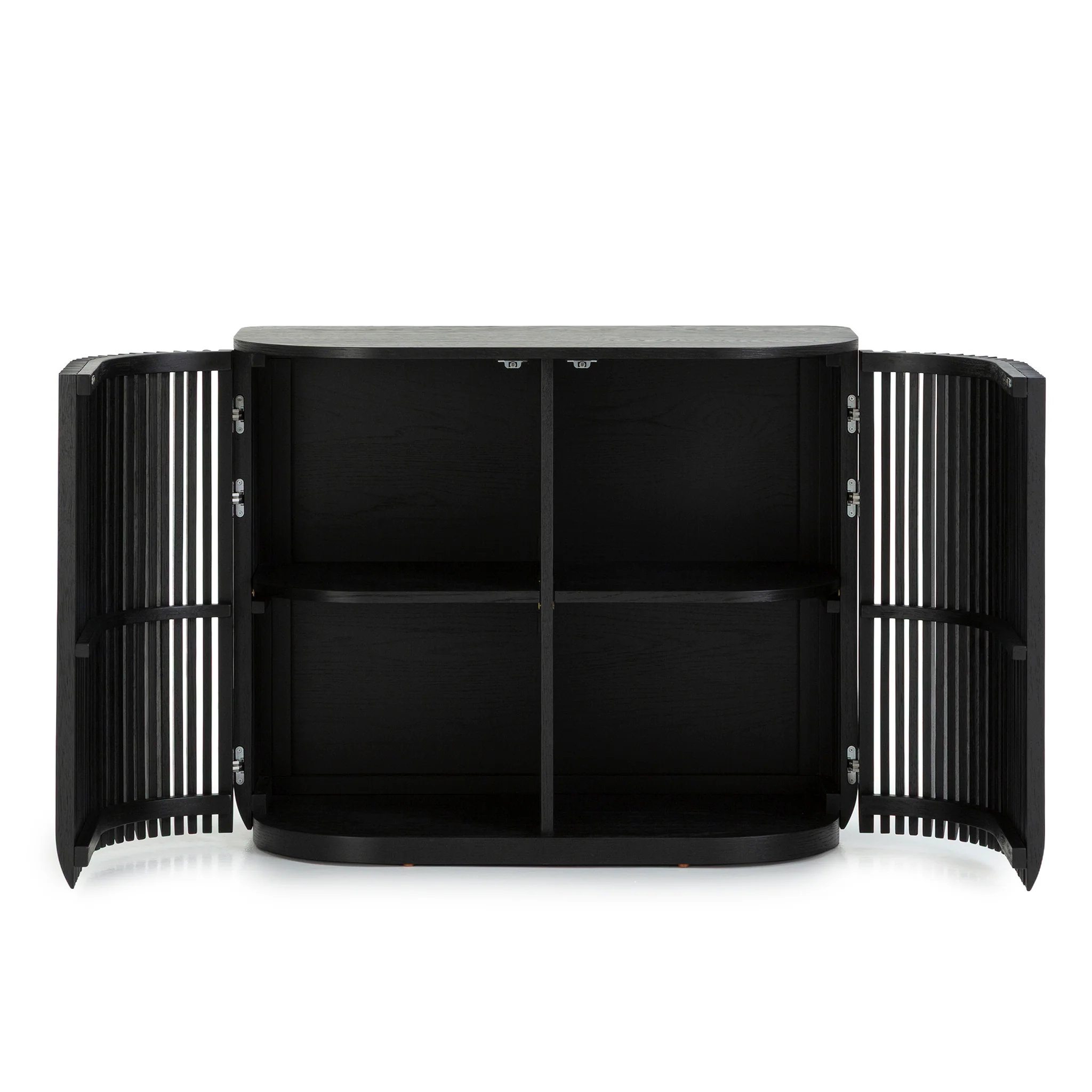 CDT10681-CU 95cm Sideboard Unit - Black Stain - Image 3