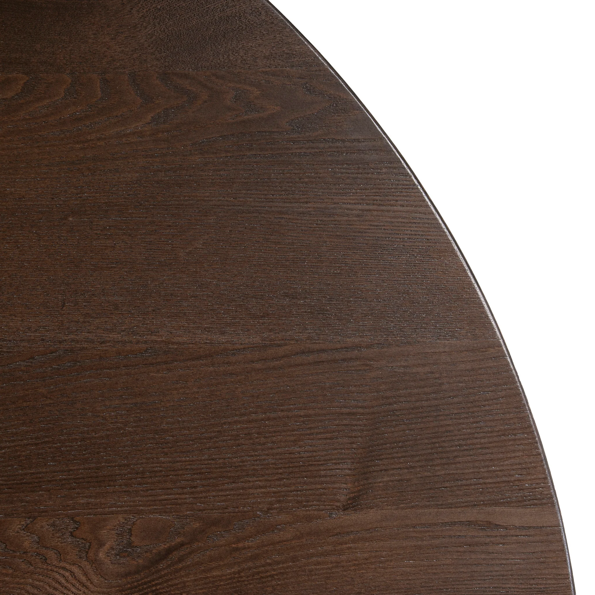 CDT10892-NI 1.2m Round Elm Dining Table - Walnut - Image 10