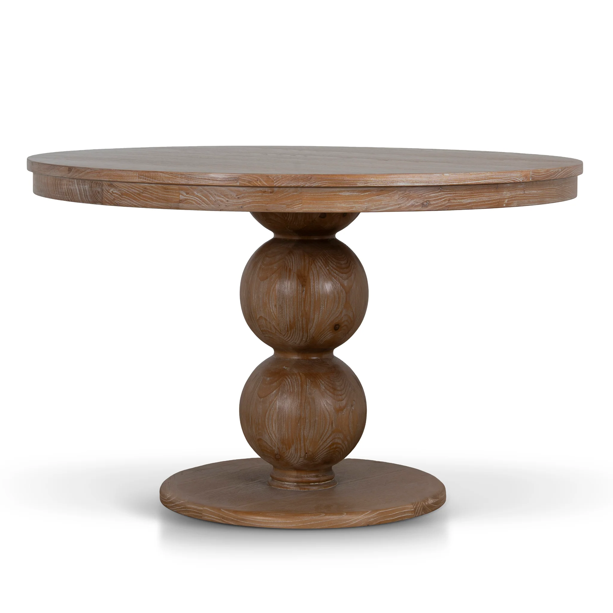 CDT10893-NI 1.2m Round Elm Dining Table - Natural - Image 3