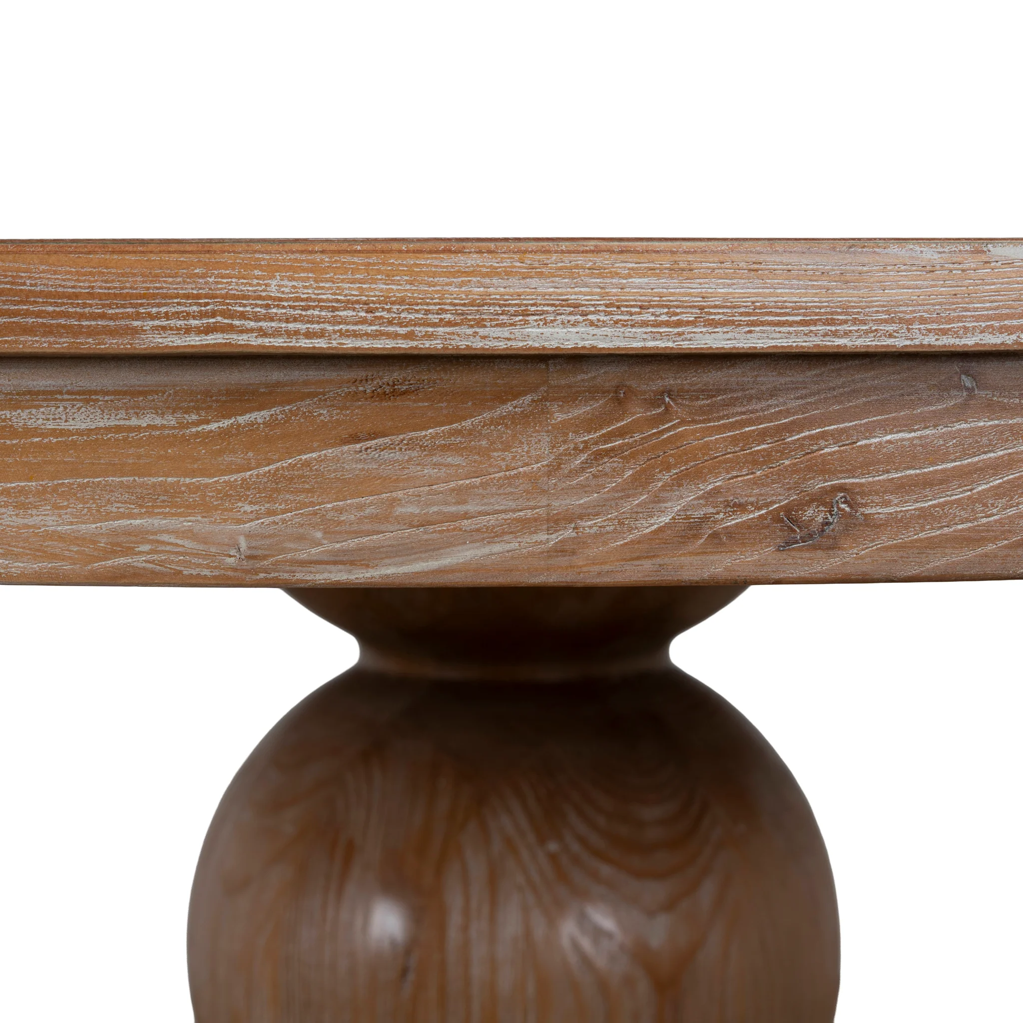CDT10893-NI 1.2m Round Elm Dining Table - Natural - Image 4