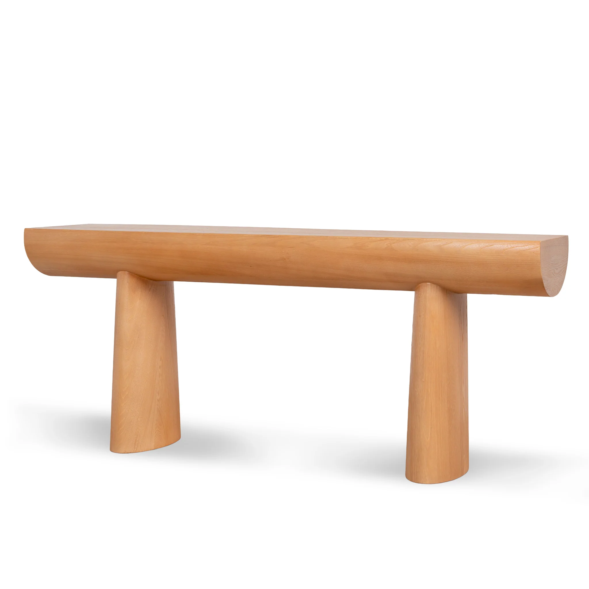 CDT10902-NI 1.8m Elm Console Table - Natural
