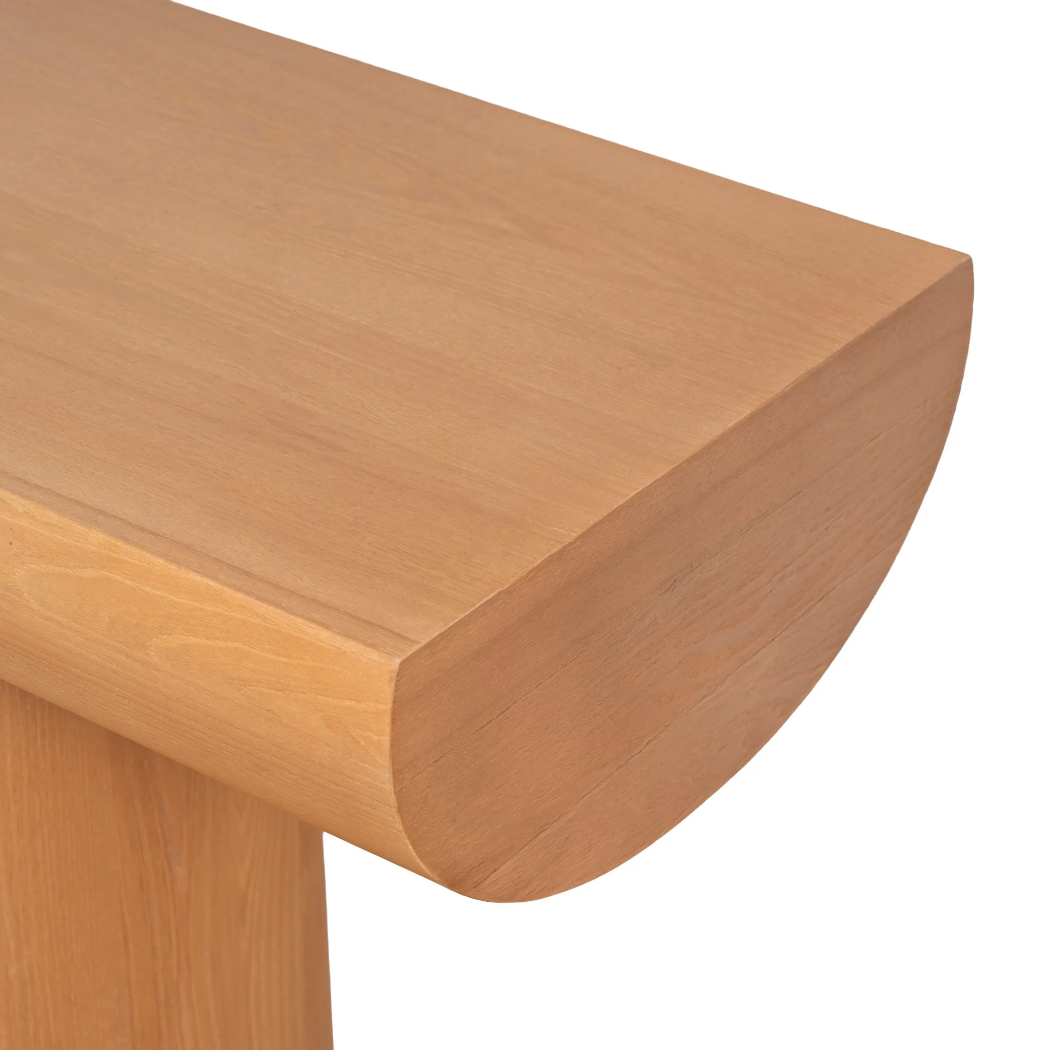 CDT10902-NI 1.8m Elm Console Table - Natural - Image 12